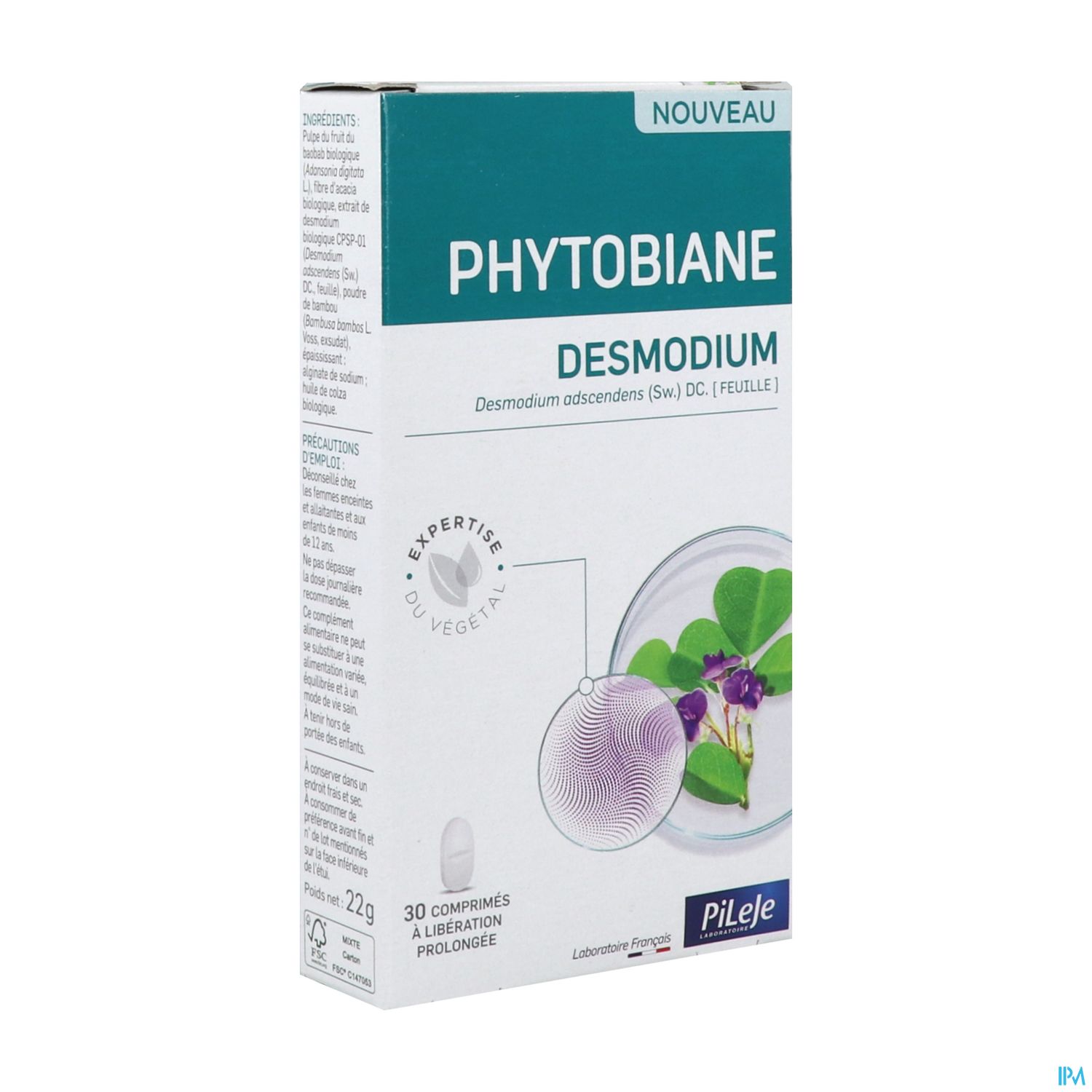 Pileje Phytobiane Desmodium Comprime Liberation Prolongee 30