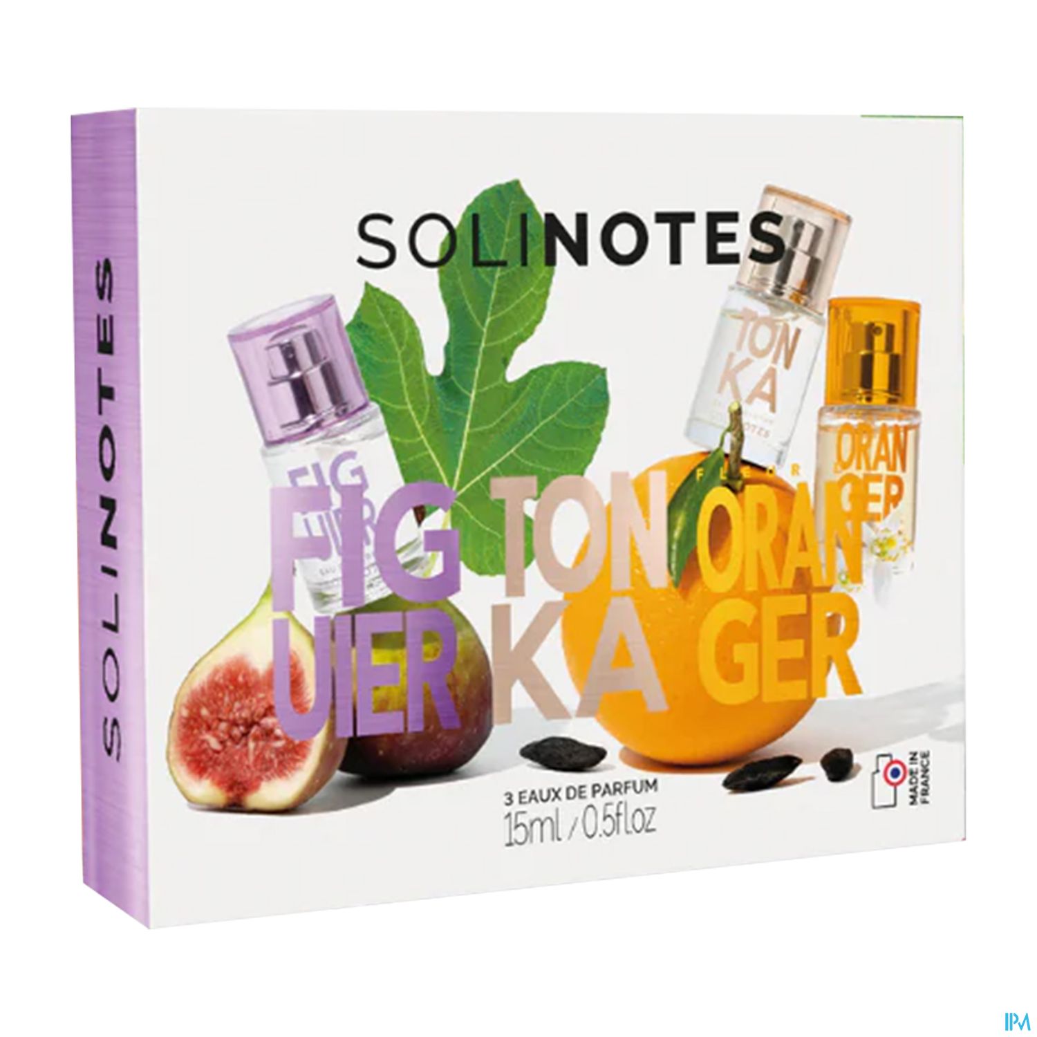 Solinotes Coffret Decouverte Figuier Tonka Fleur D'oranger