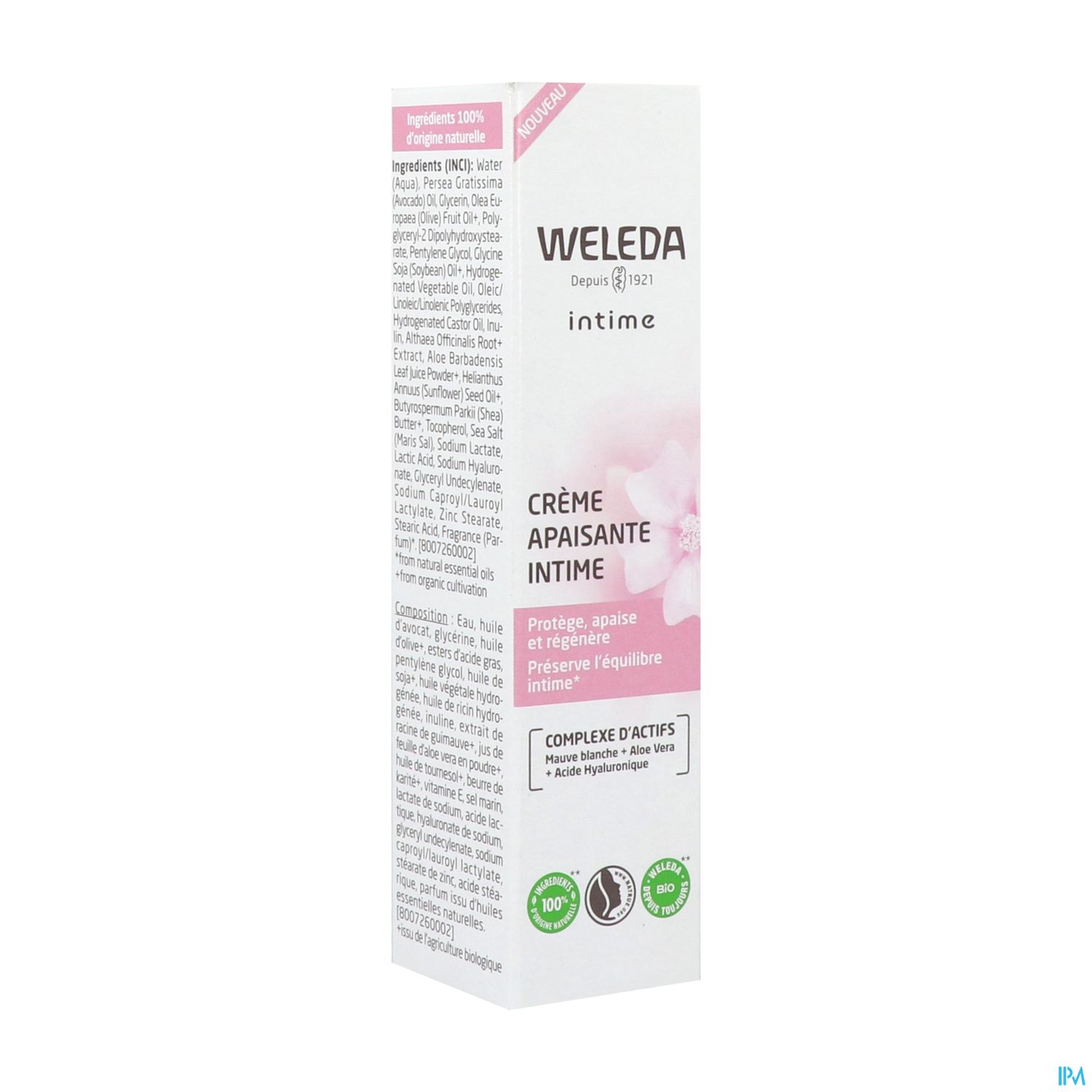 WELEDA CR APAISANTE INTIME 30ML