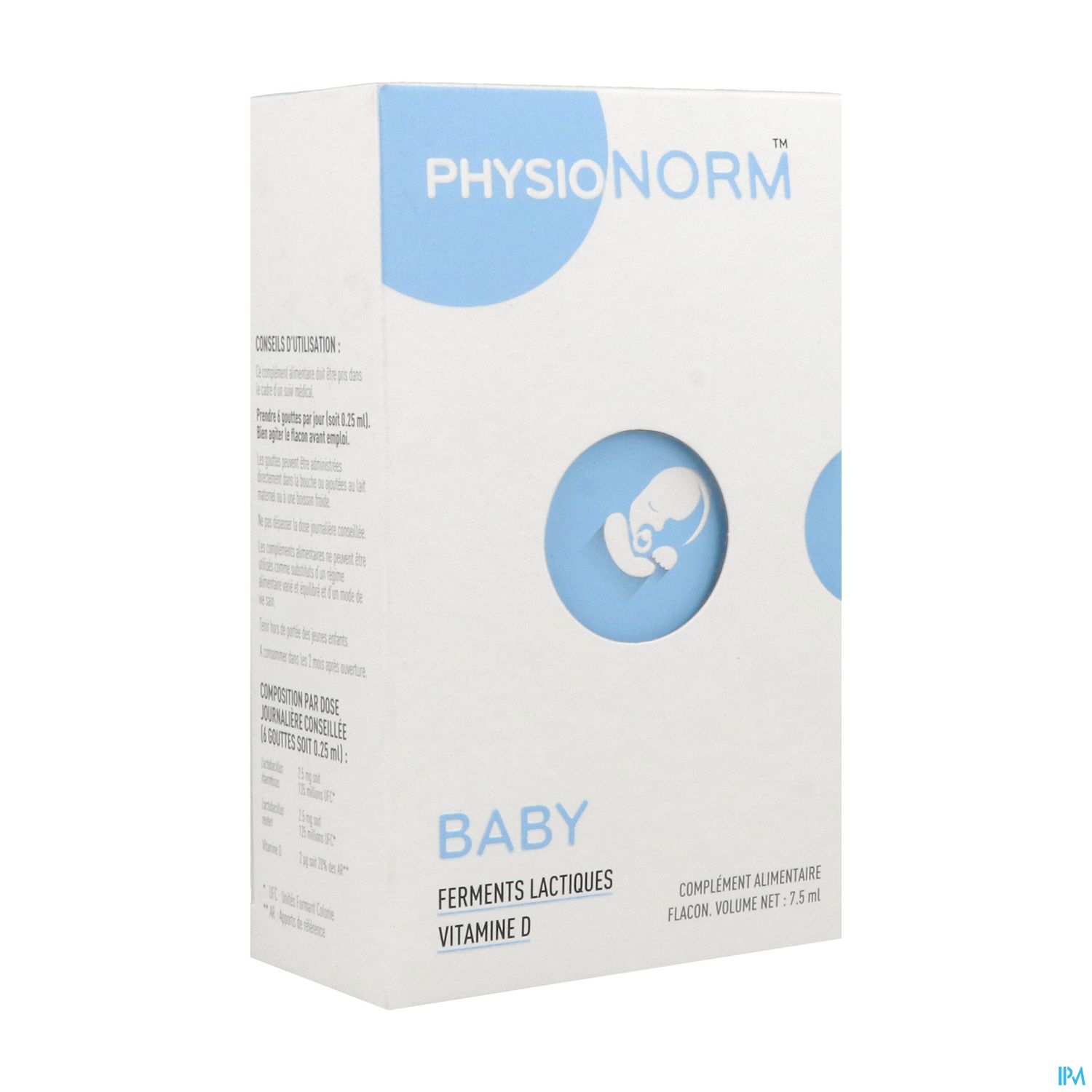 PHYSIONORM BABY SOL BUV 7,5 ML