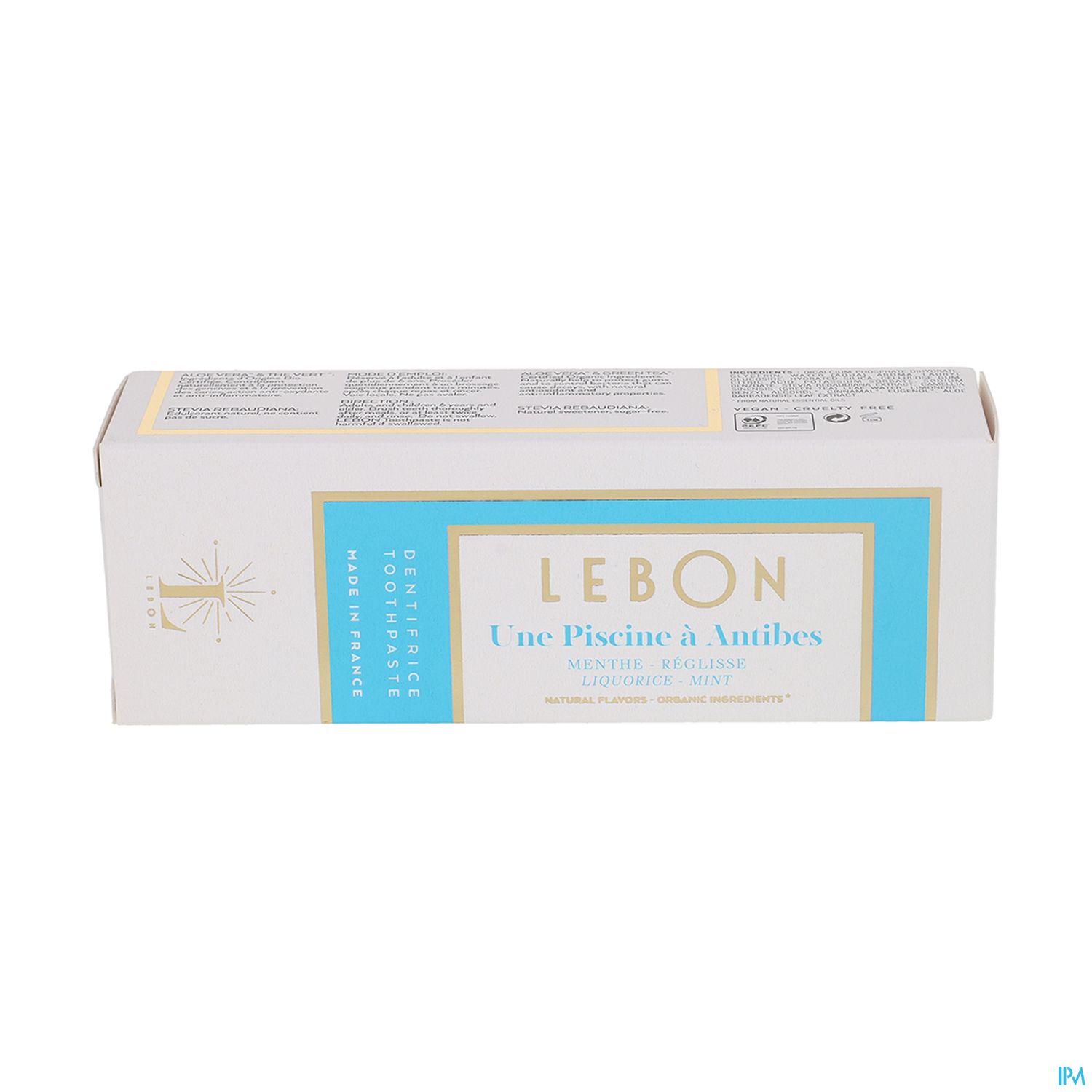 LEBON DENTIF MENTHE/REGLISSE 25ML