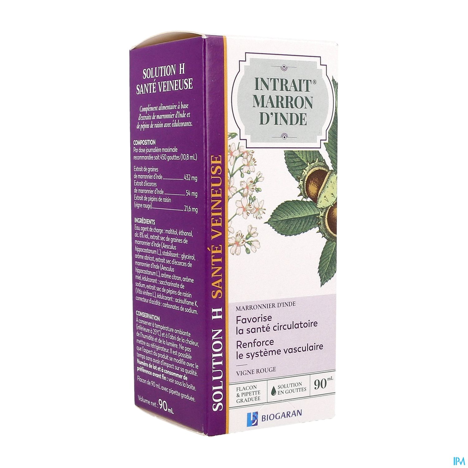 INTRAIT MARRON INDE H VEINE 90ML