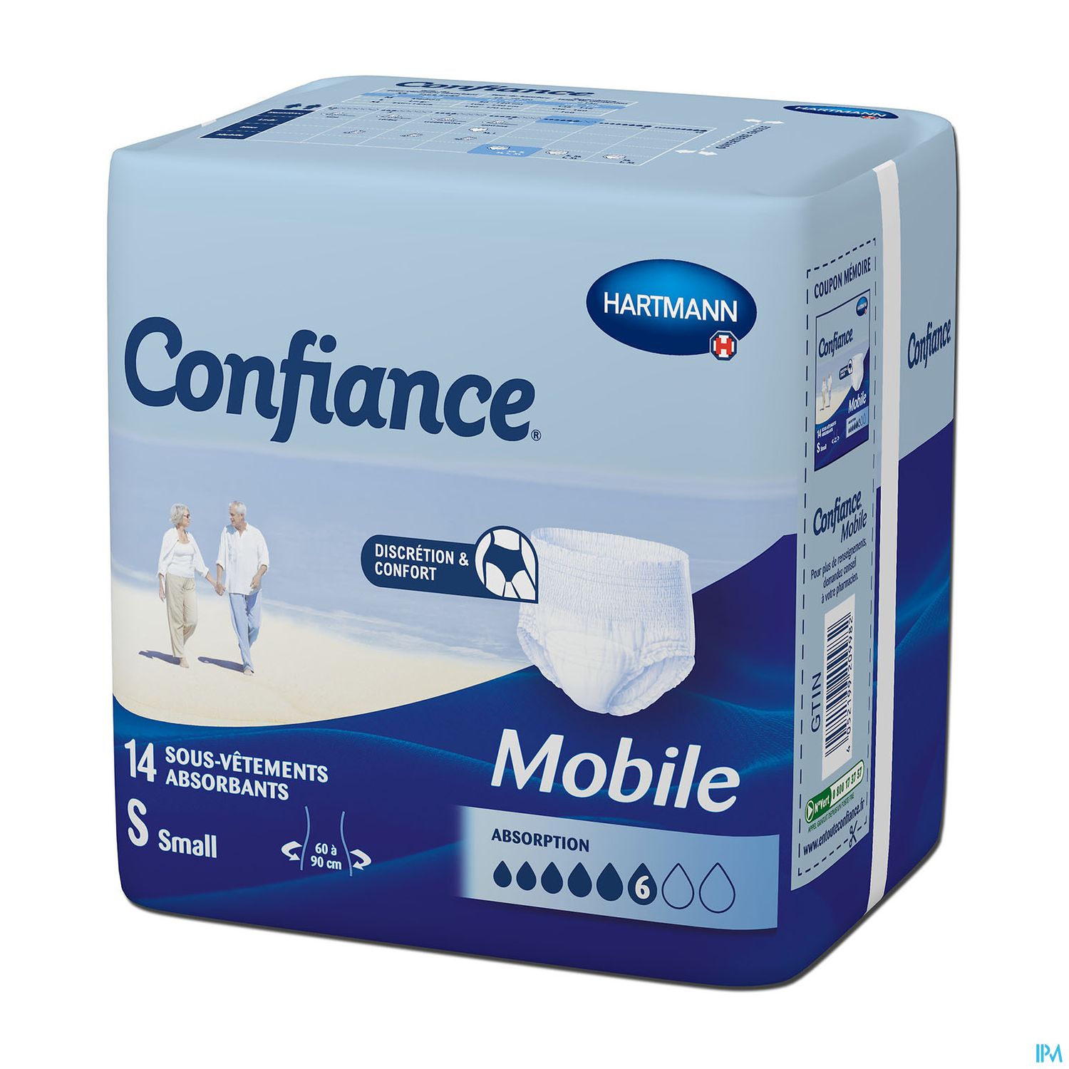 CONFIANCE MOBIL SLIP ABSOR 6G S 14