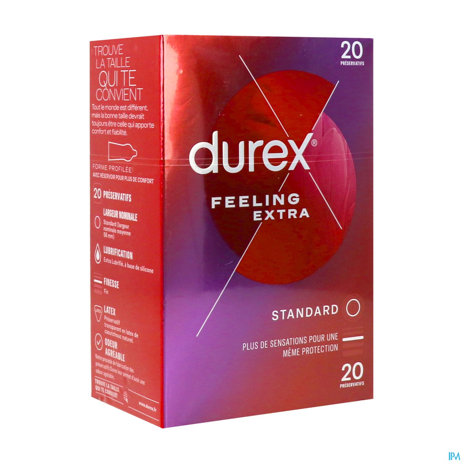 PRESERV DUREX FEELING EXTRA X20