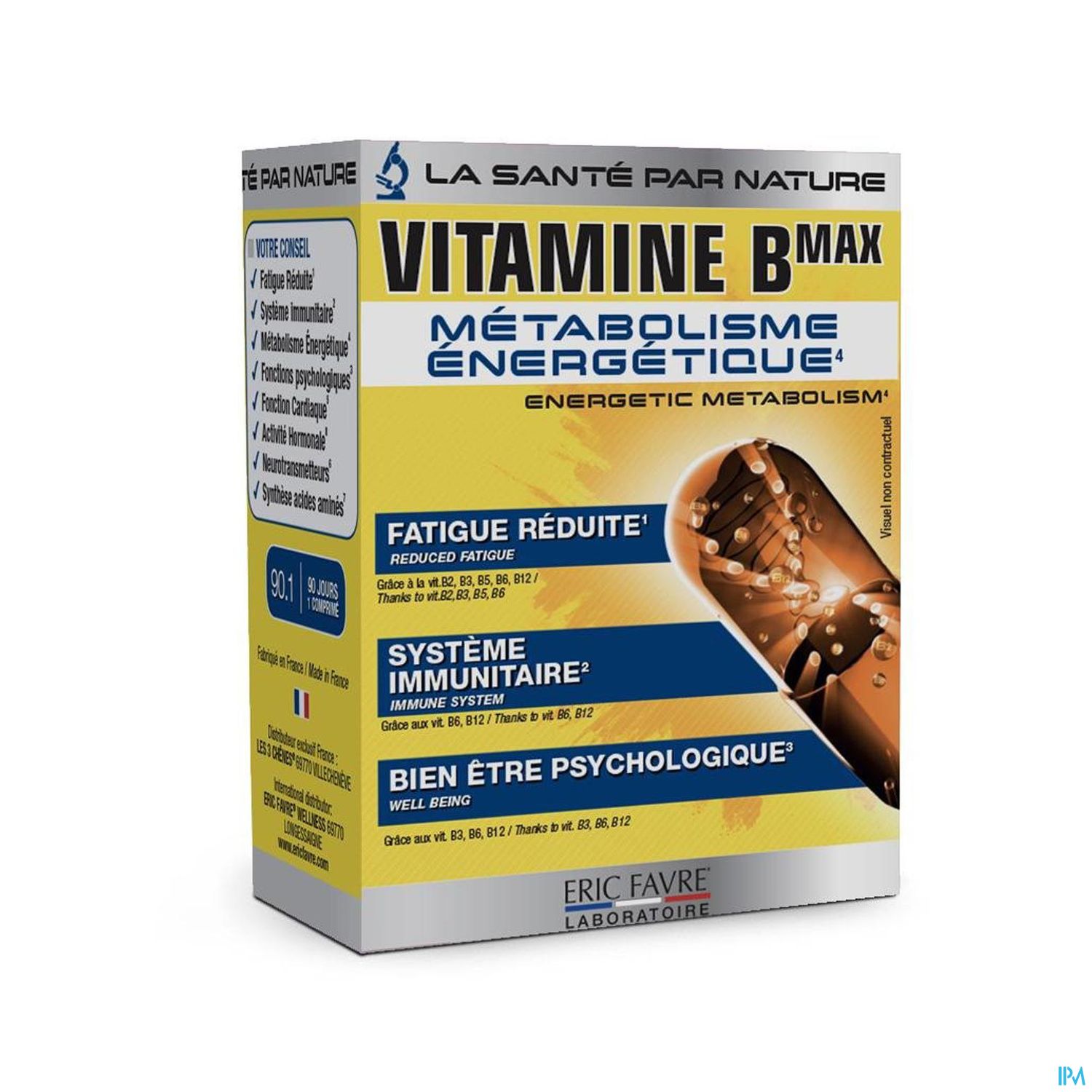 ERIC FAV VITAMINE B MAX CPR 90
