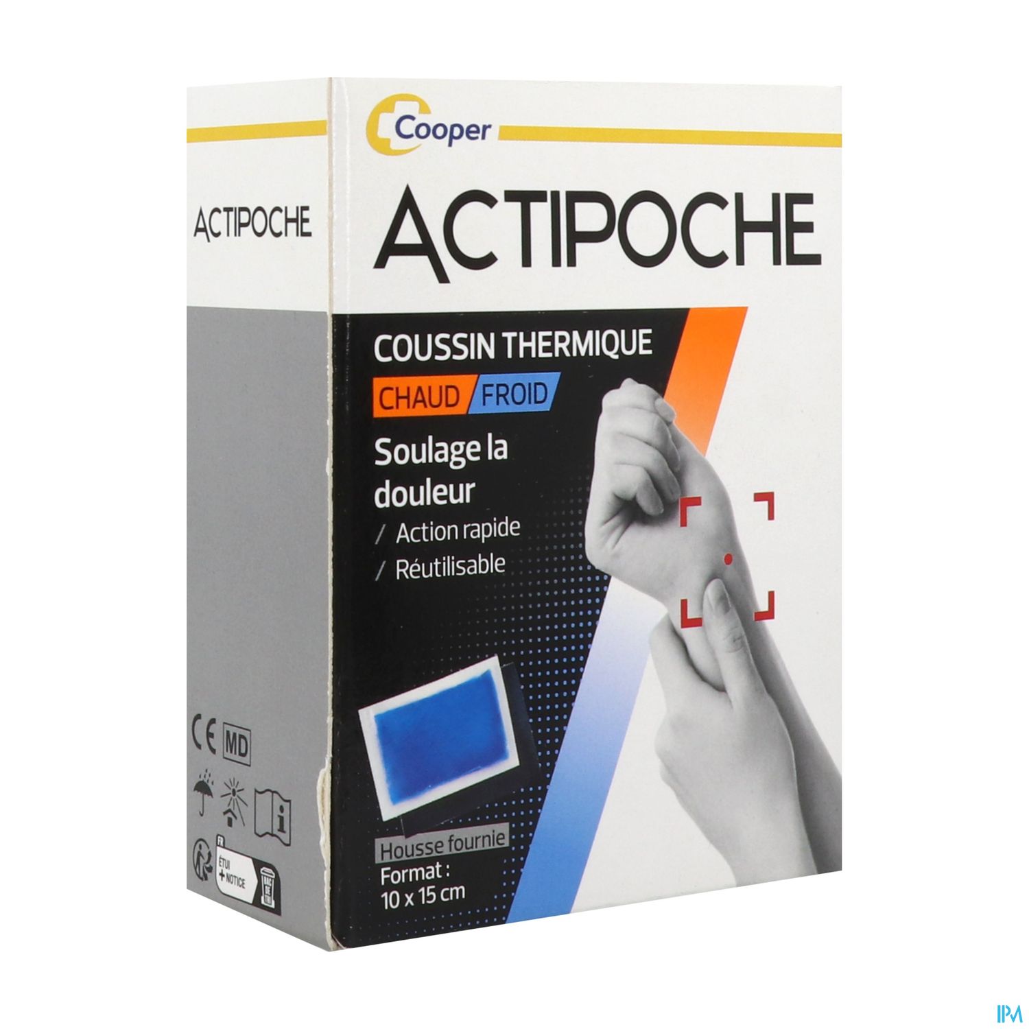 ACTIPOCHE COUSSIN PM 10X15CM