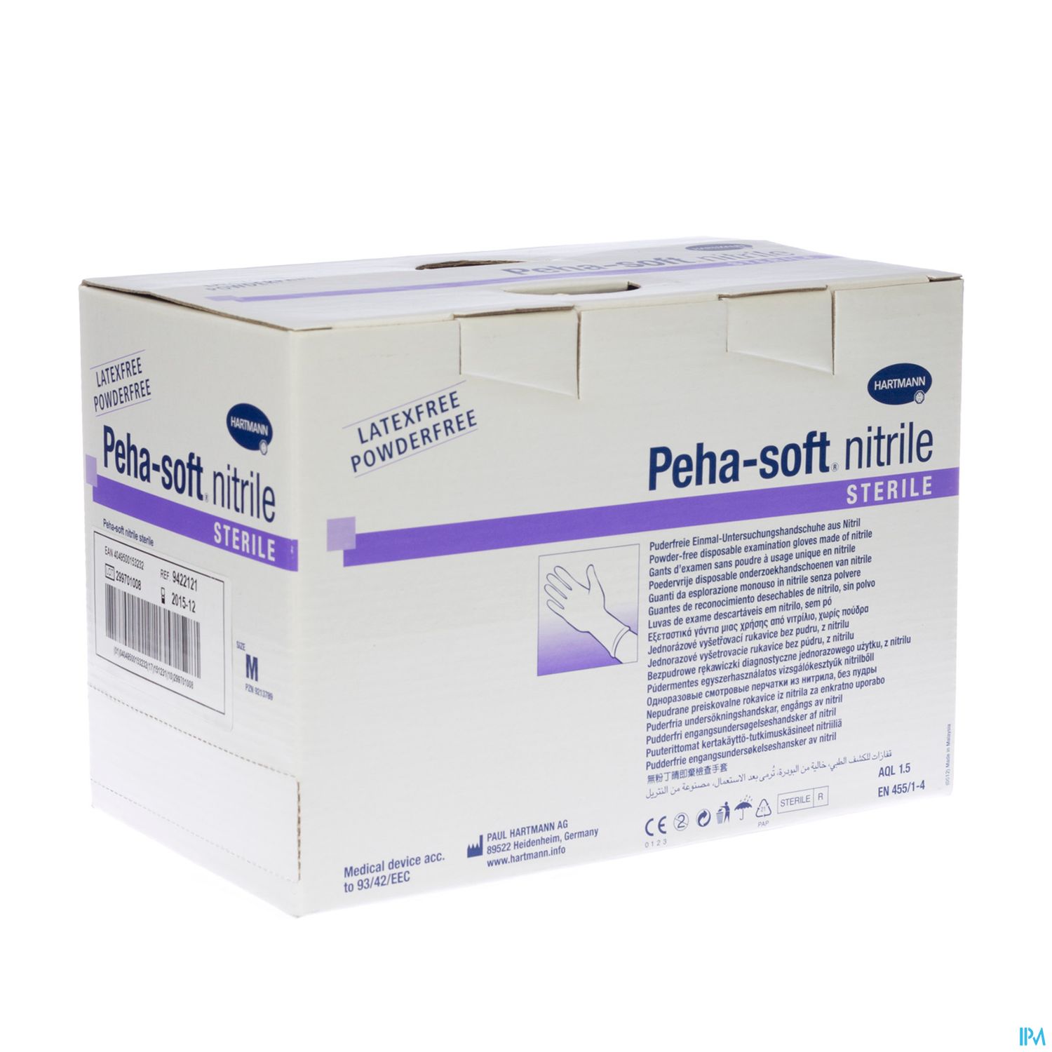 Hartmann Peha Soft Nitrile Gant Sans Poudre M 100