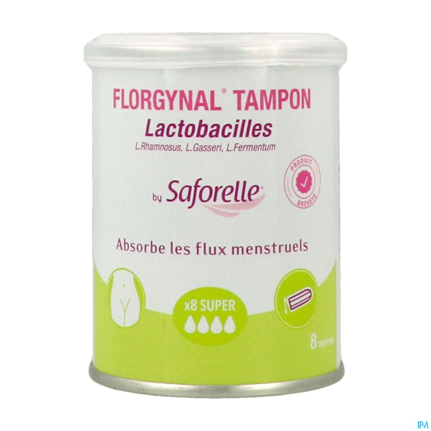 FLORGYNAL TAMPON S/APP SUPER 8