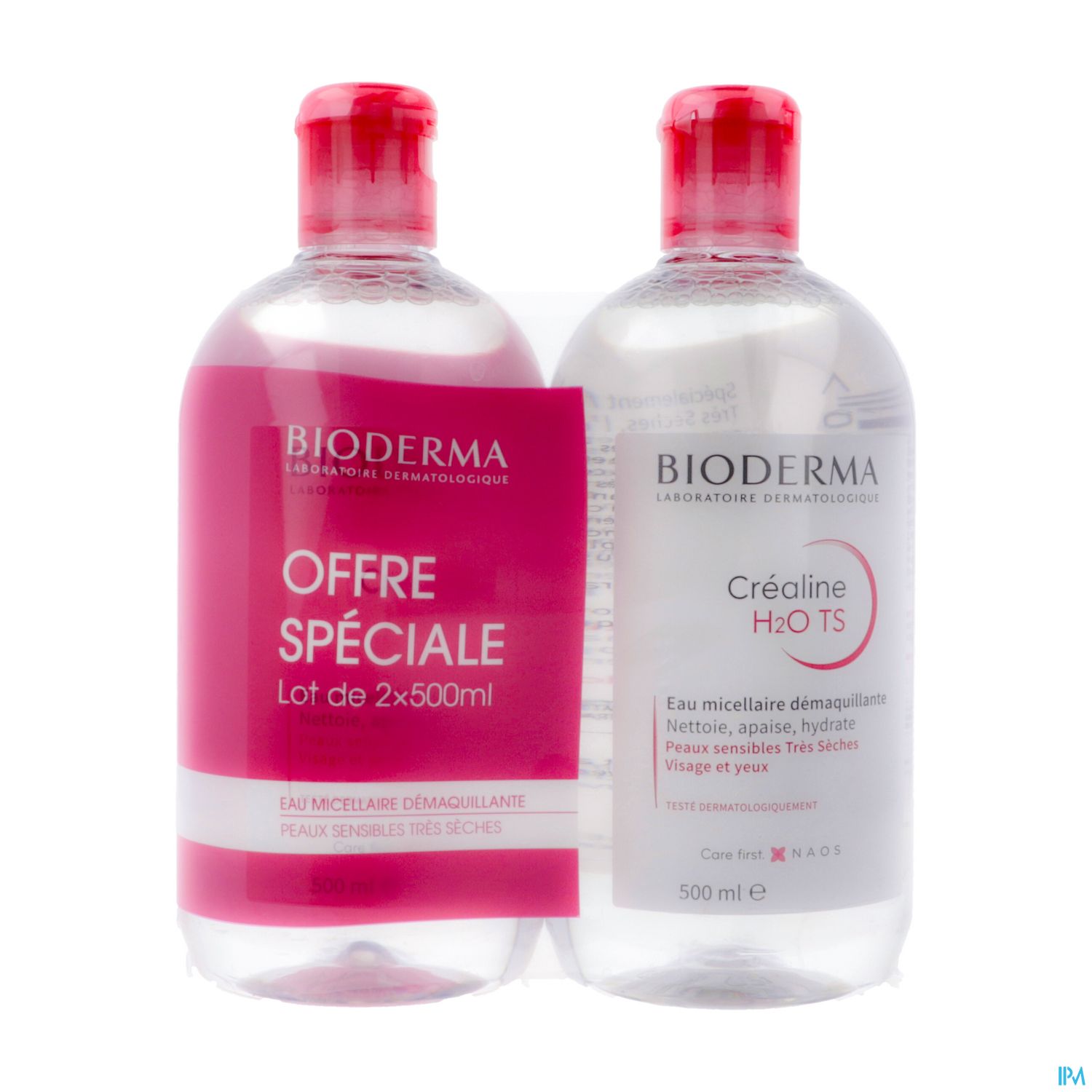 CREALINE-TS H2O LOT/NET 500ML X2
