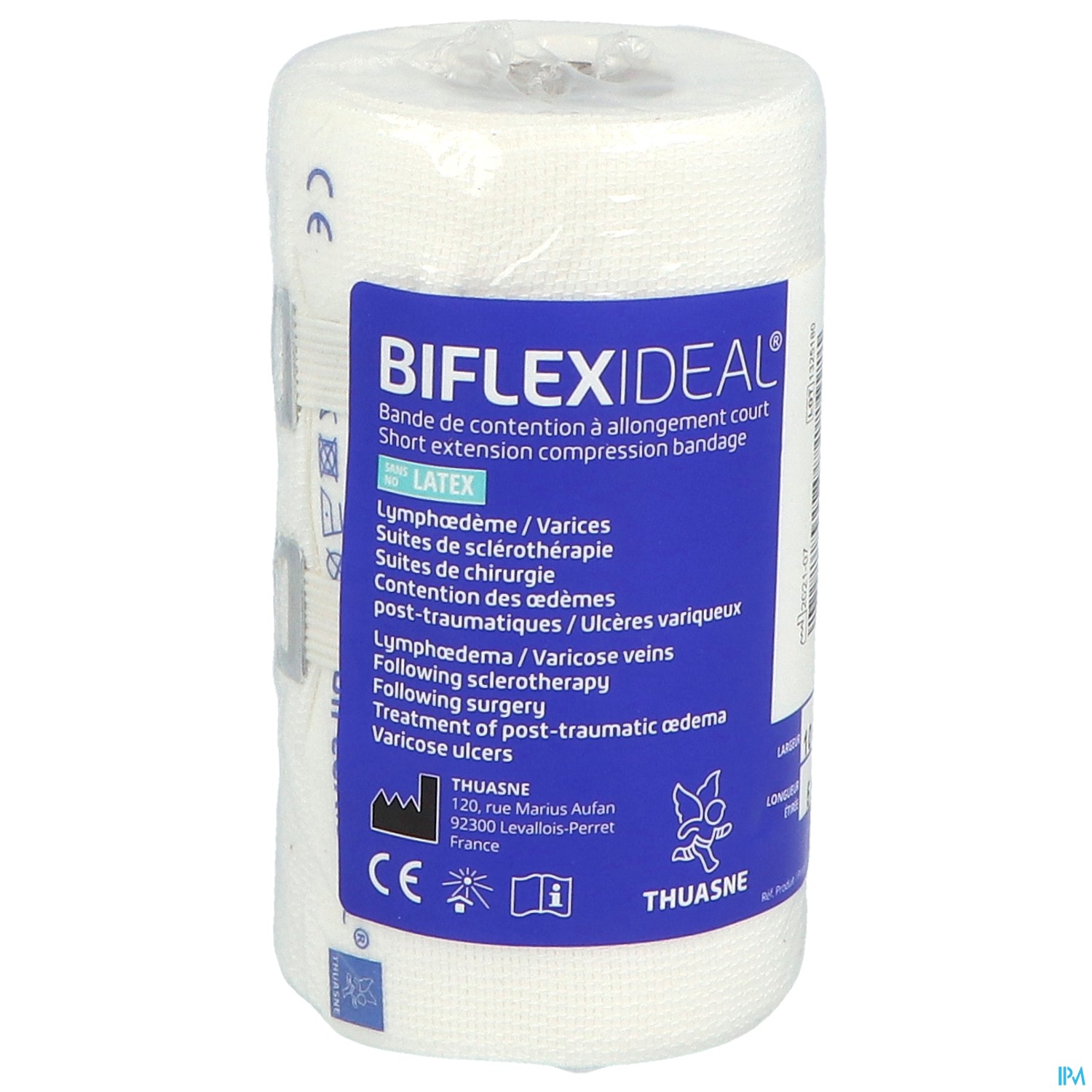 BDE BIFLEX IDEAL BLANC 10CMX5M