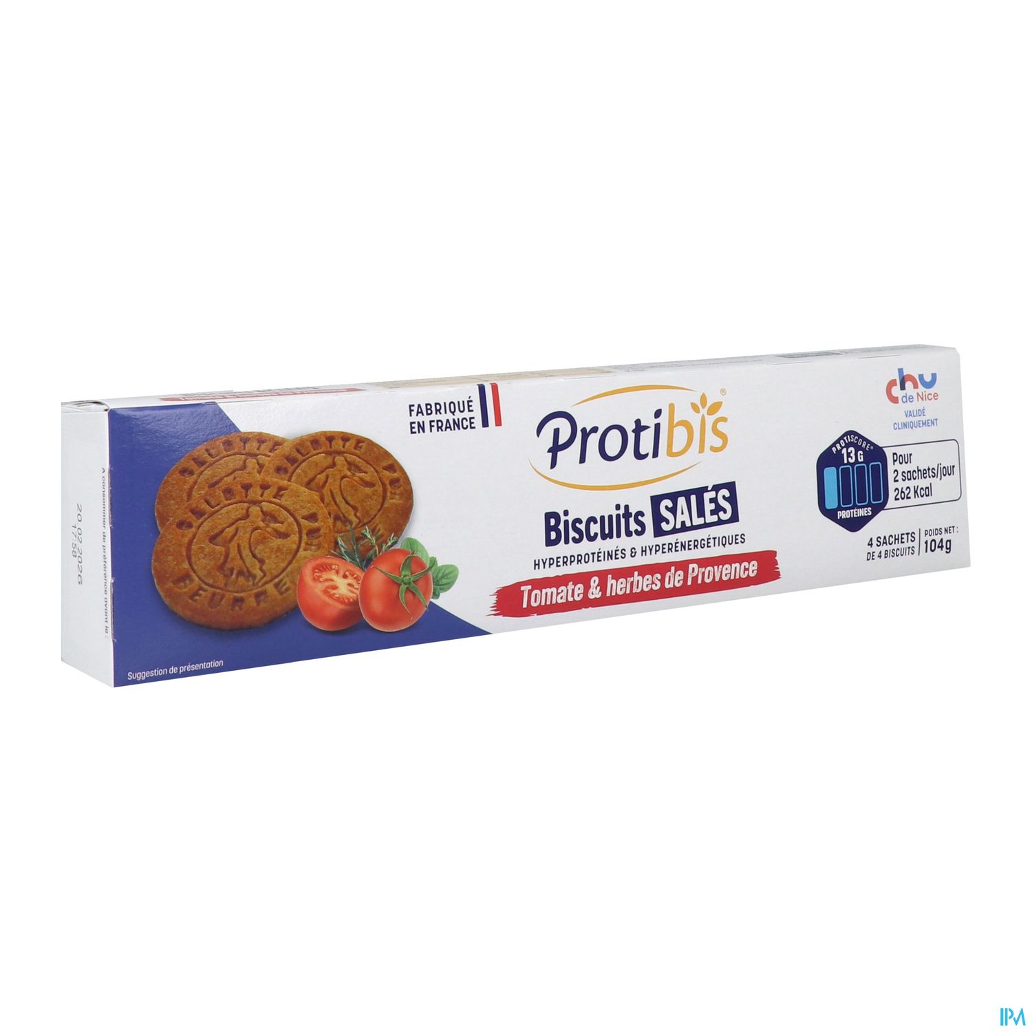 PROTIBIS GALETTE HP-HC TOMATE&HERB — Pharmacie Européenne 24/24 by Nexum