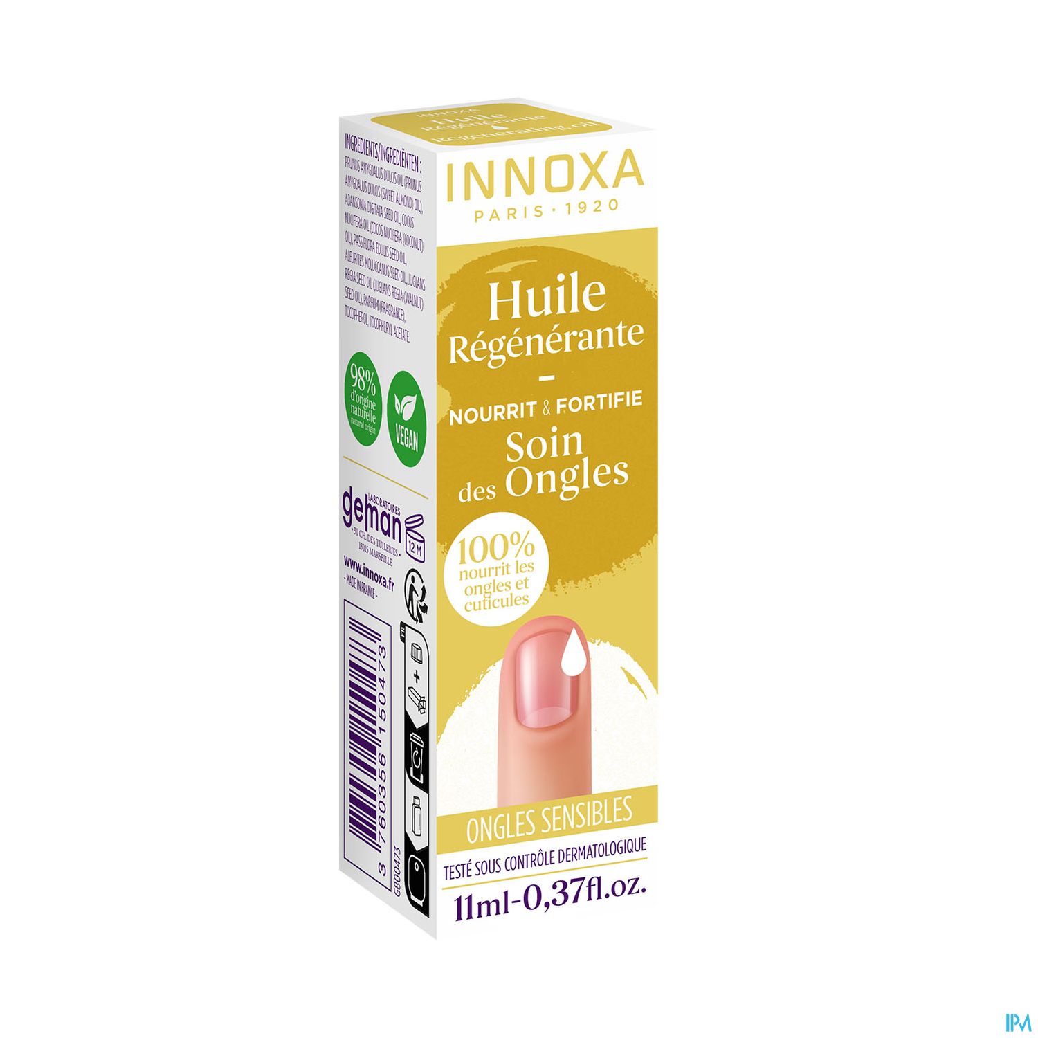 Innoxa Huile Regenerante Ongles 11ml