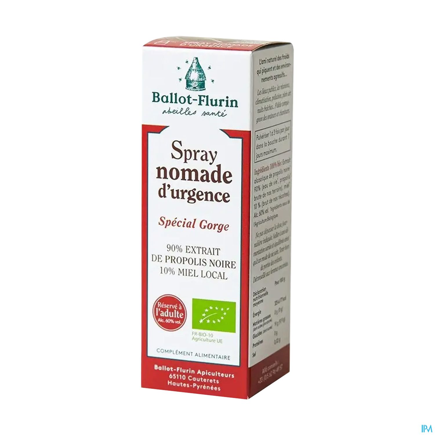 BALLOT FLUR NOMADE APAIS SPR 15ML