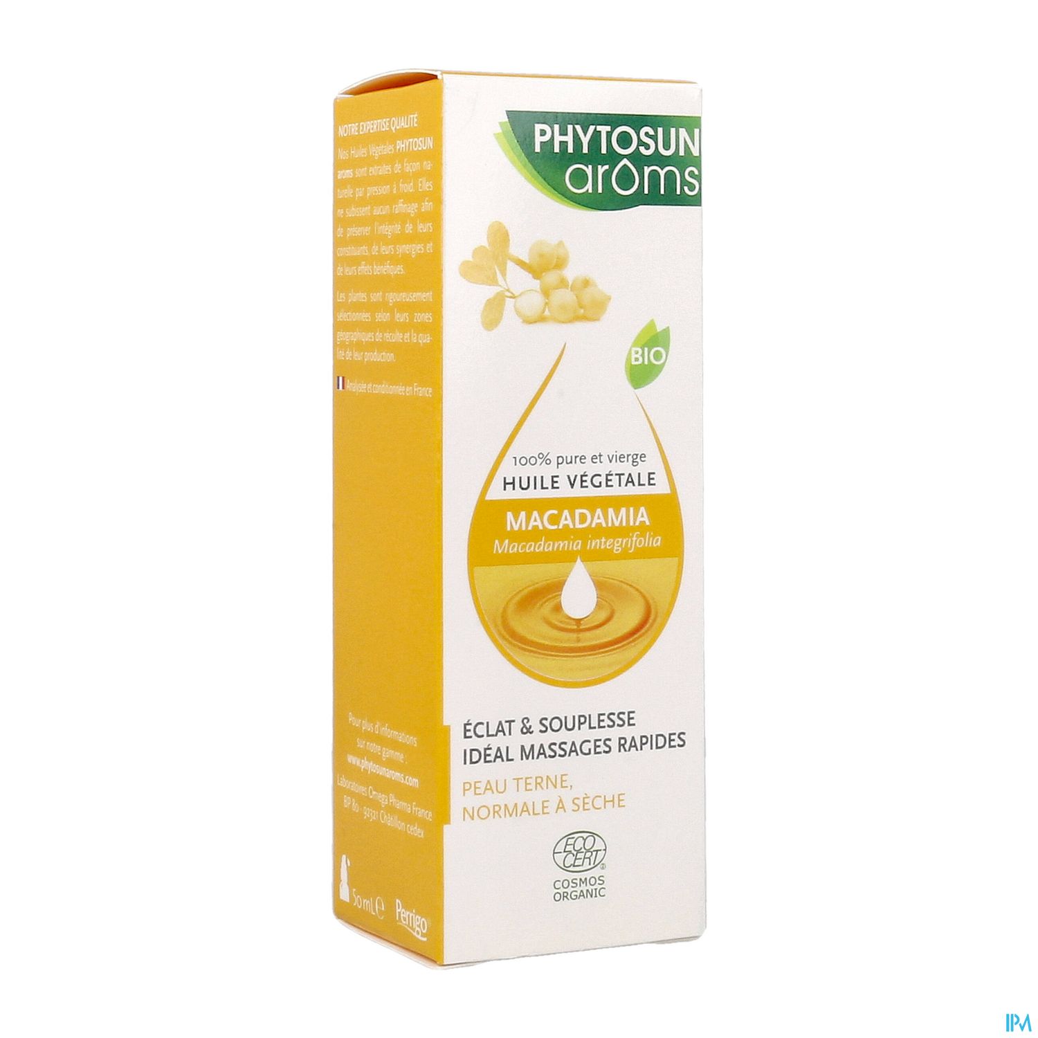 PHYTOSUNAROM MACADAMIA BIO HV 50ML