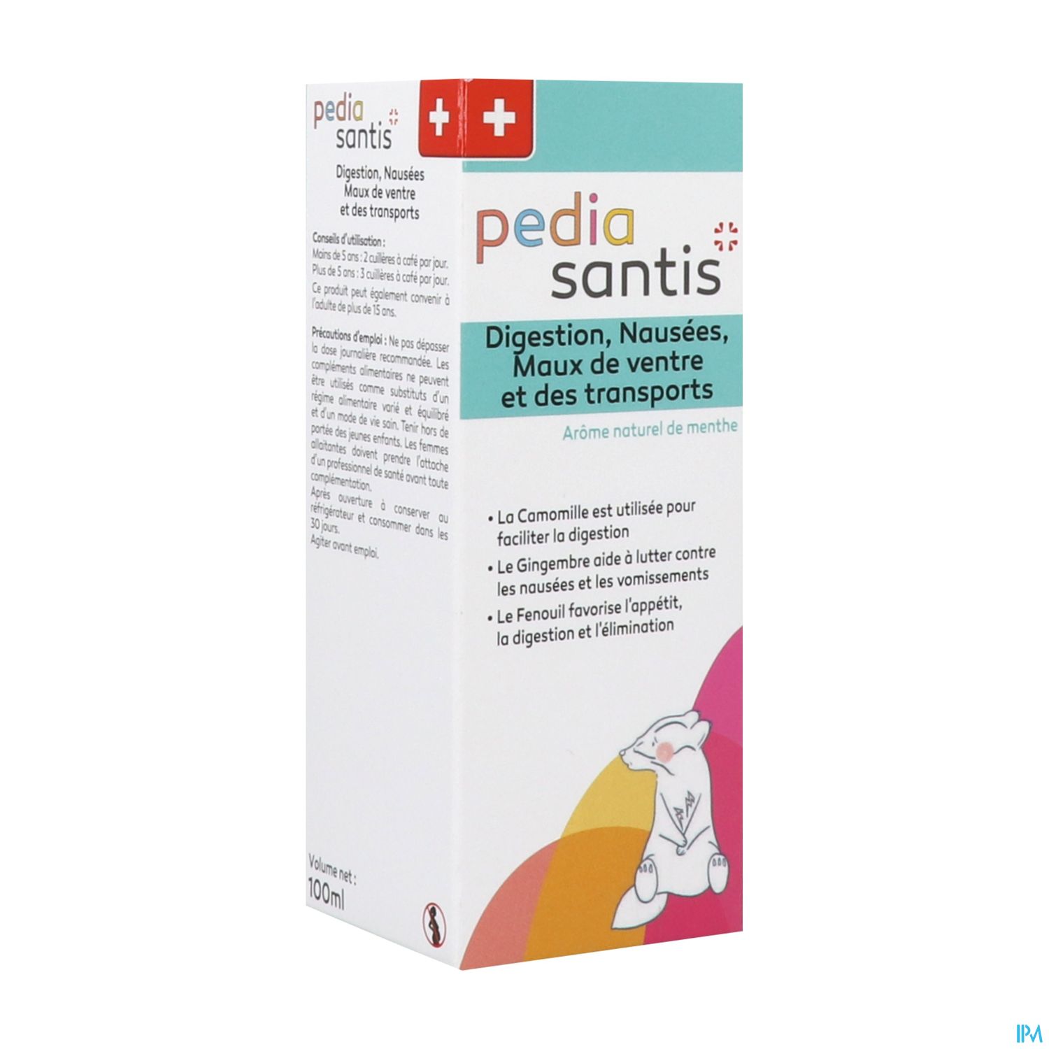 PEDIASANTIS DIGESTION/NAUSEE 100ML