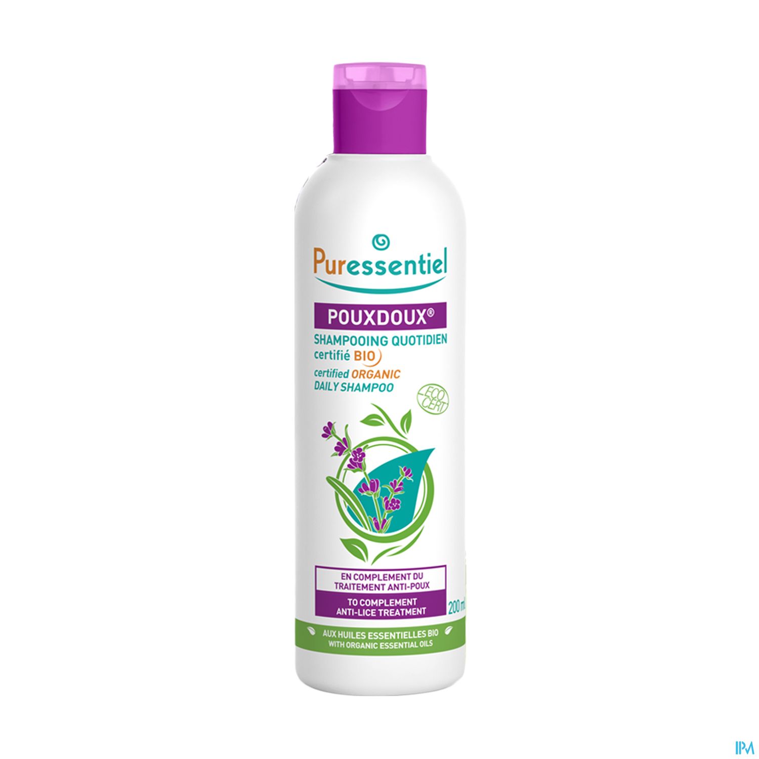 PURESSENTIEL POUDOUXBIO SH200ML