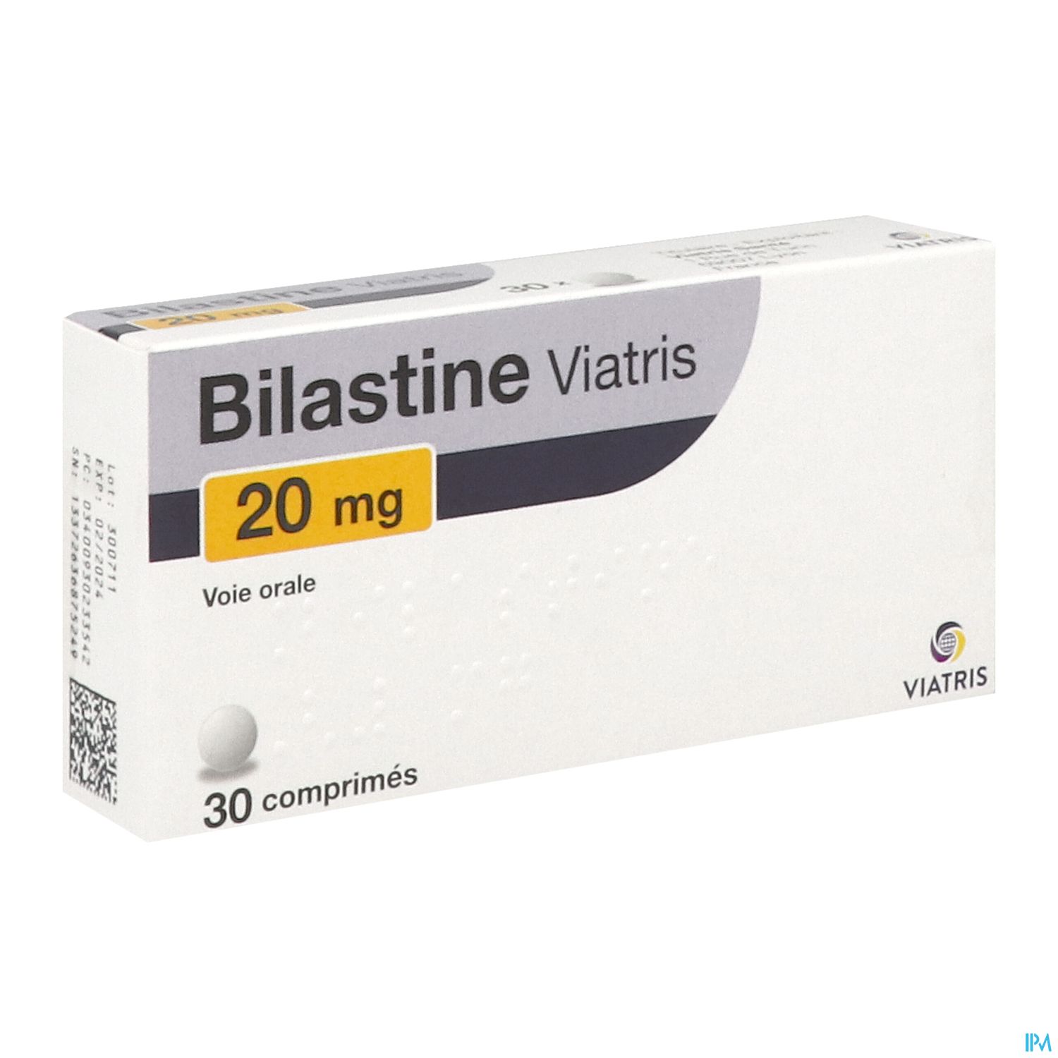 Bilastine Viatris 20mg Comprime 30 — Pharmacie Européenne 24/24 by Nexum