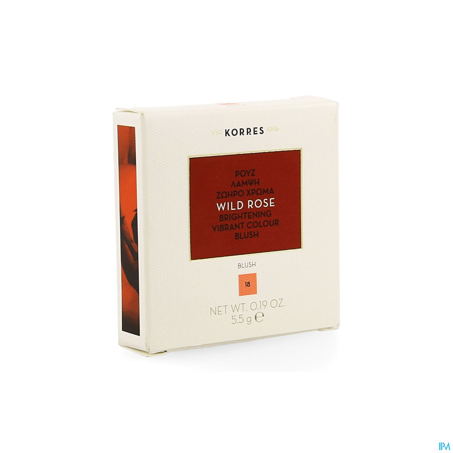 Korres Rose Sauvage Blush 18 Peach 5g5