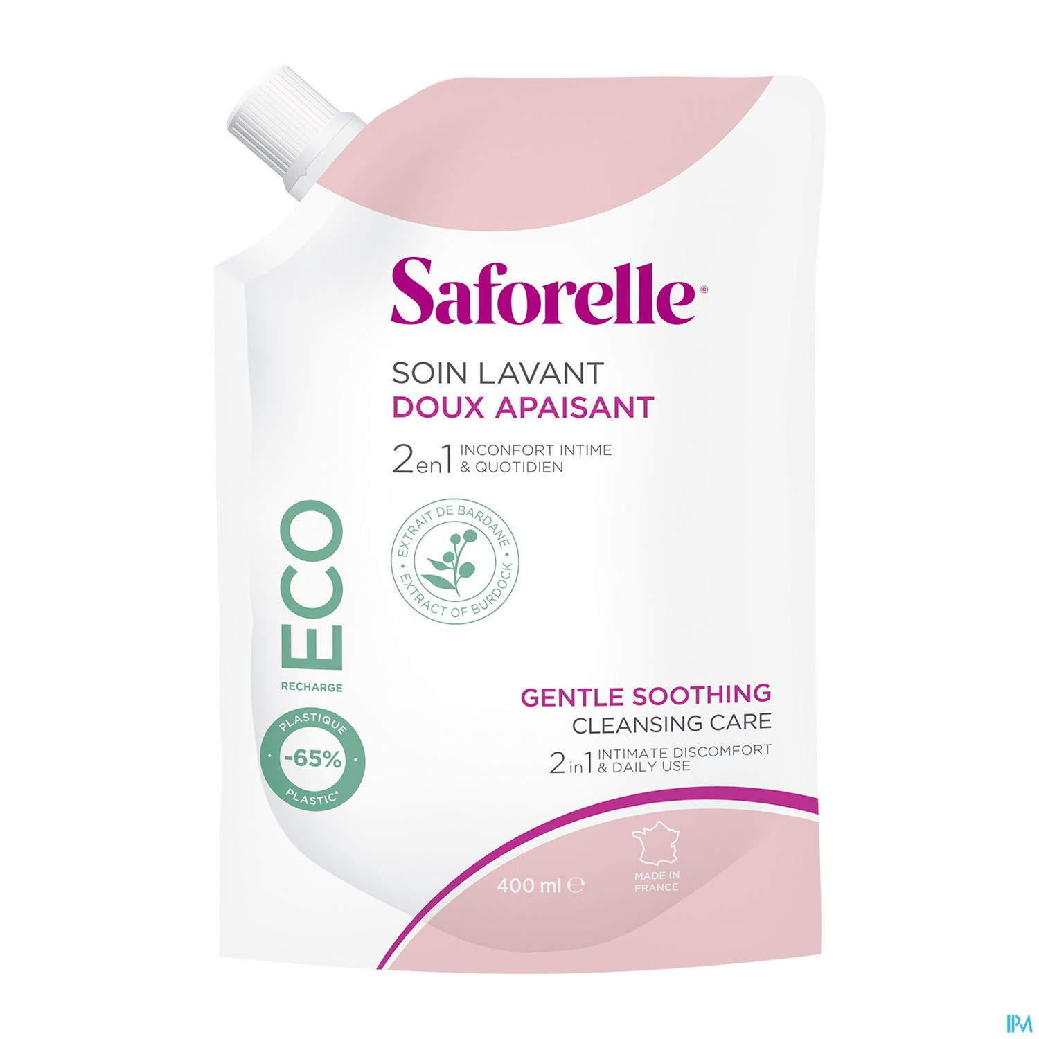 SAFORELLE SOIN LAV DOUX RECH 400ML