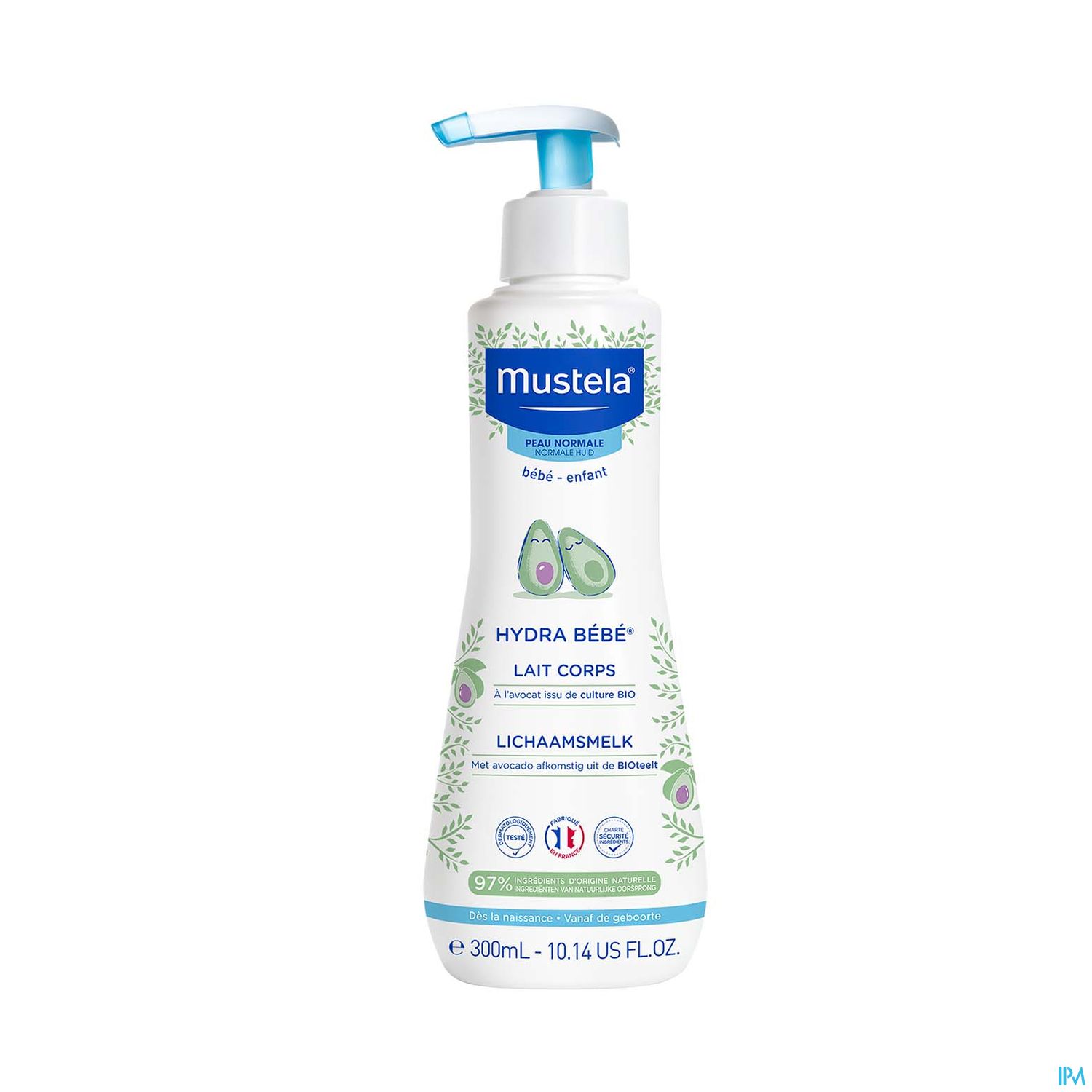 Mustela Hydra Bebe Lait Corps Hydratant Peaux Normales 300ml