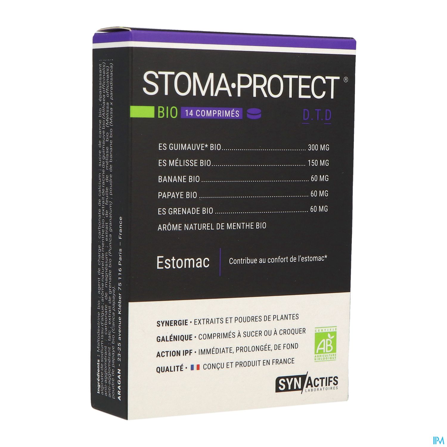 Synactifs Stoma Protect Bio Comprime 14