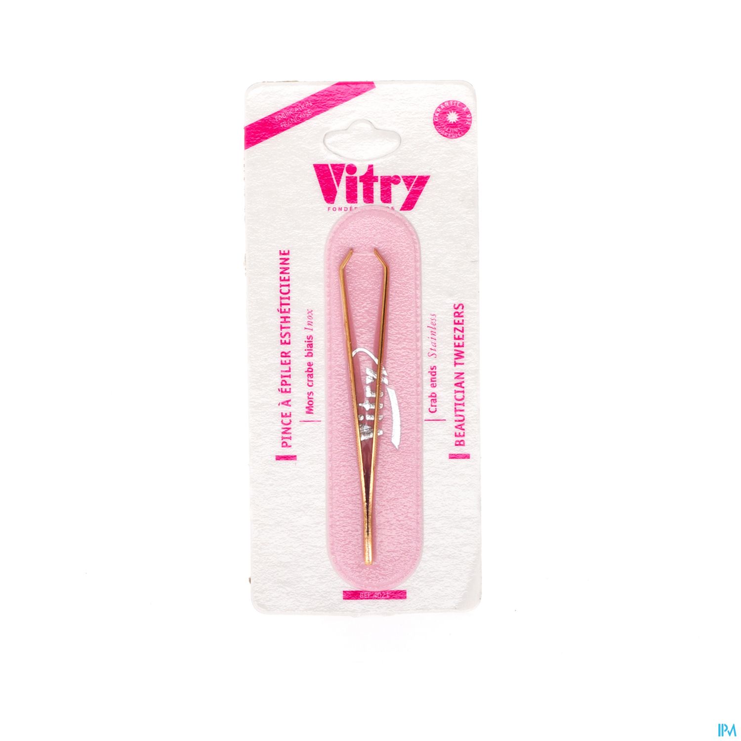 PINC/EPIL VITRY MOR CRAB BIAI INOX