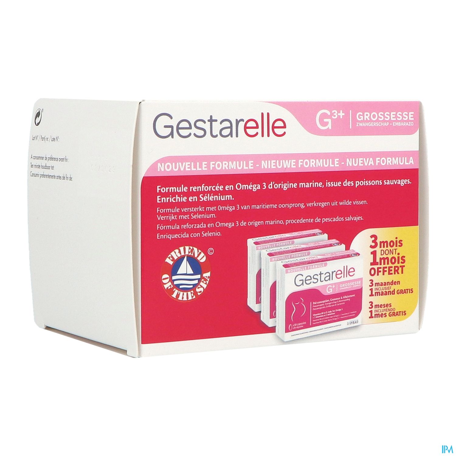 Gestarelle G3+ Preconception Grossesse Allaitement Capsule 90