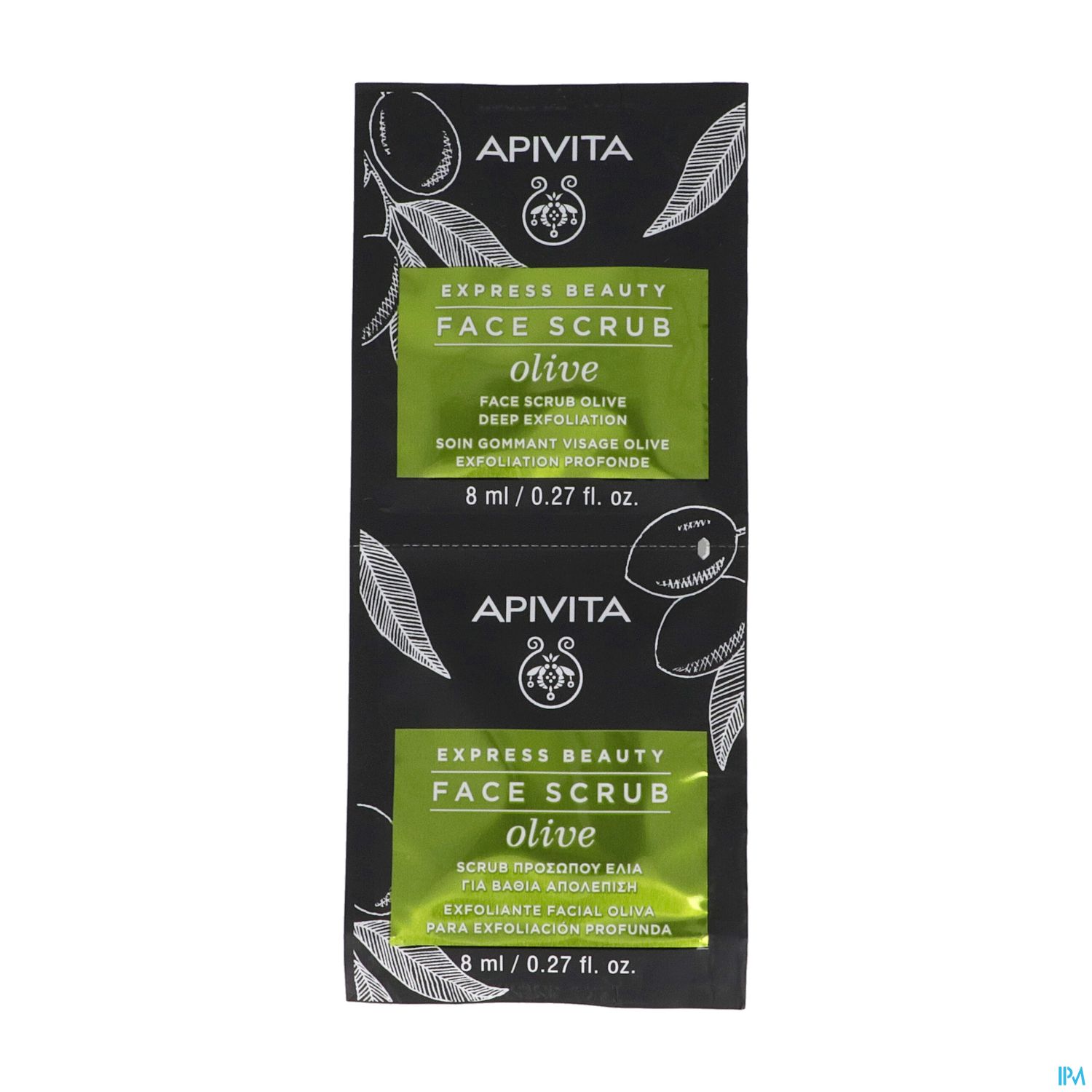 APIVITA GOMMAGE EXPRESS OLIVE X2