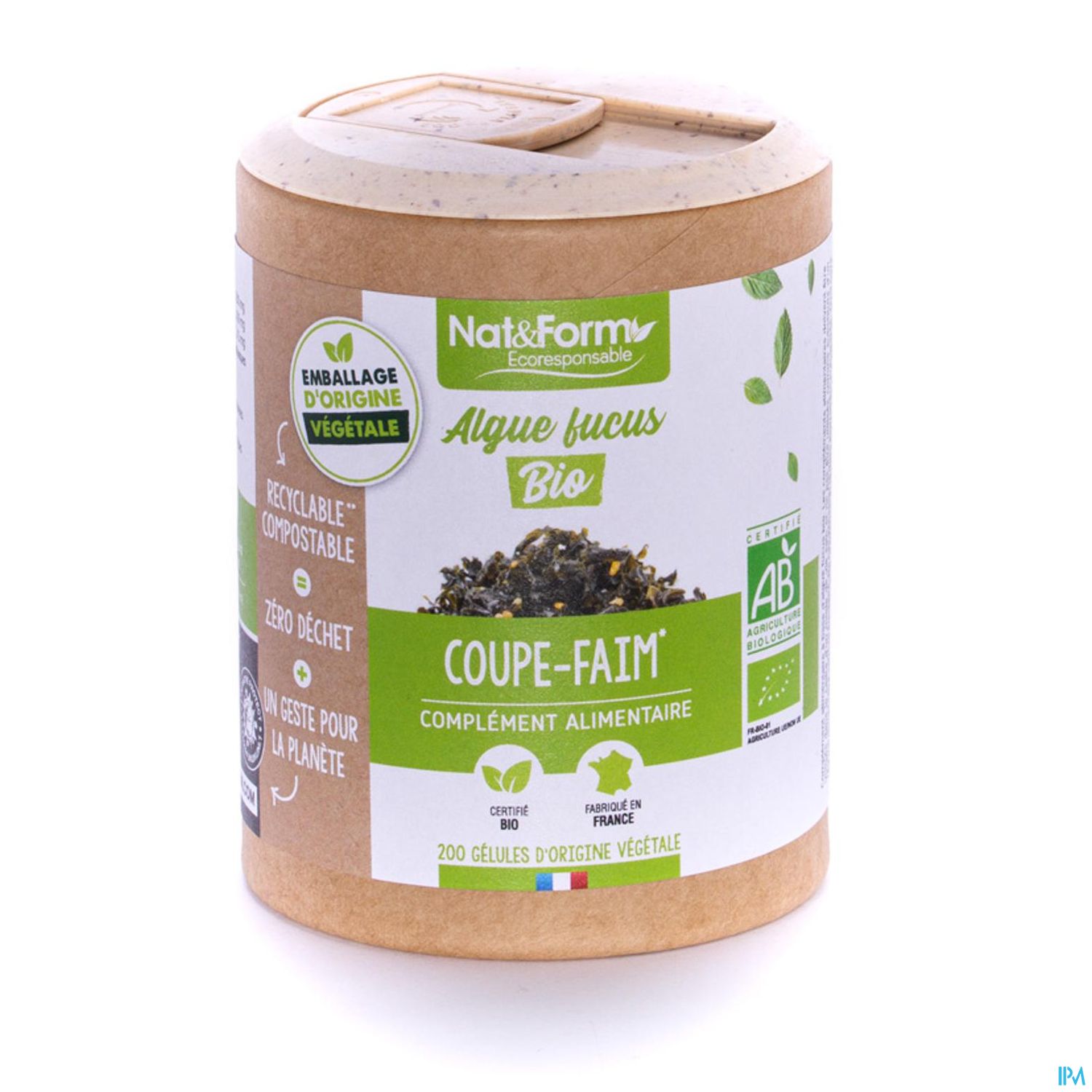 NAT&FORM ECO ALG FUCUS BIO GEVEG90