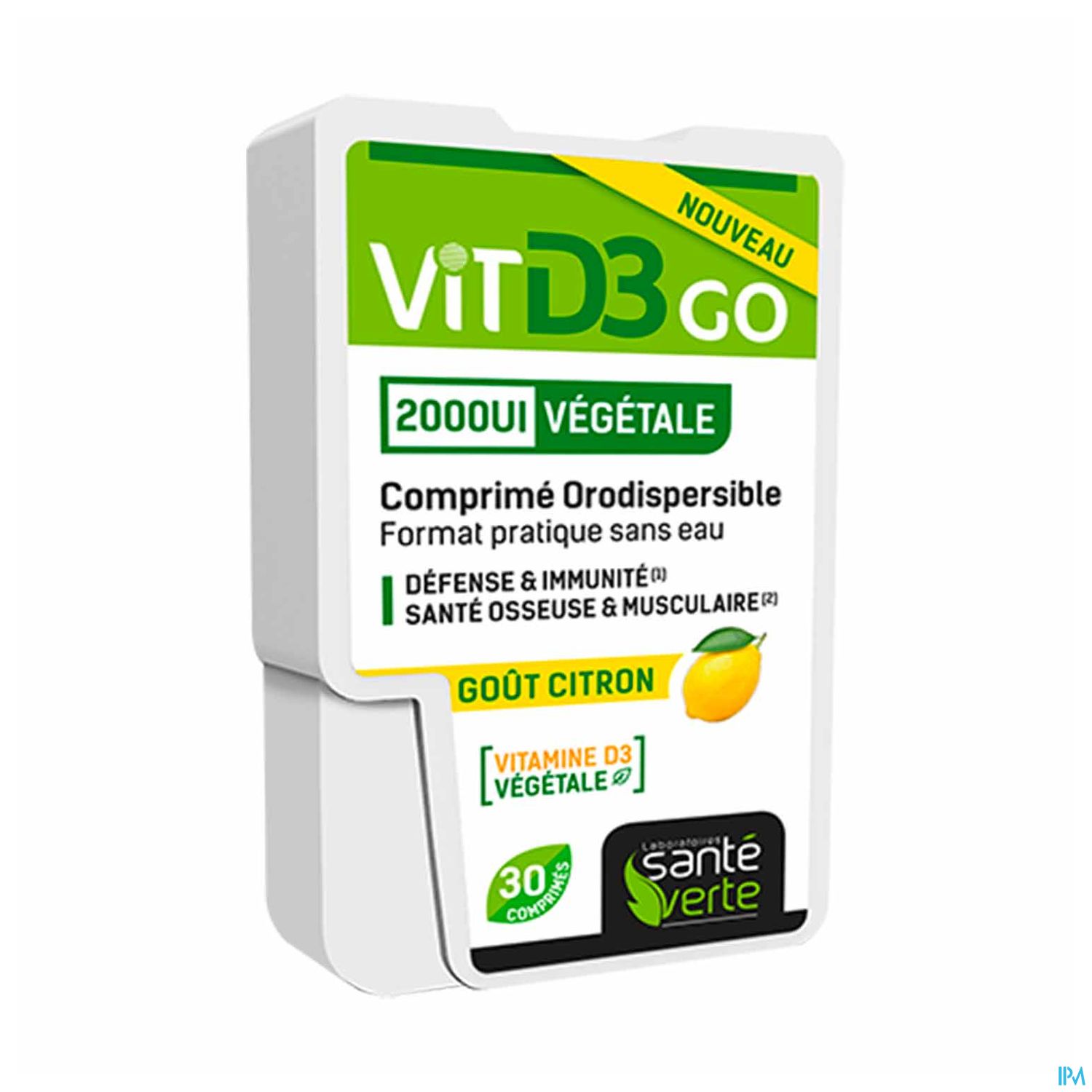 SANTE VERTE VIT D3 2000UI CPR 30