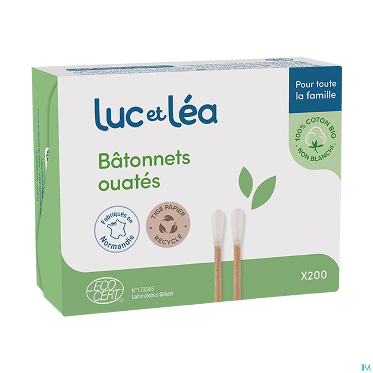 Luc Et Lea Batonnet Ouate Adulte Papier 200