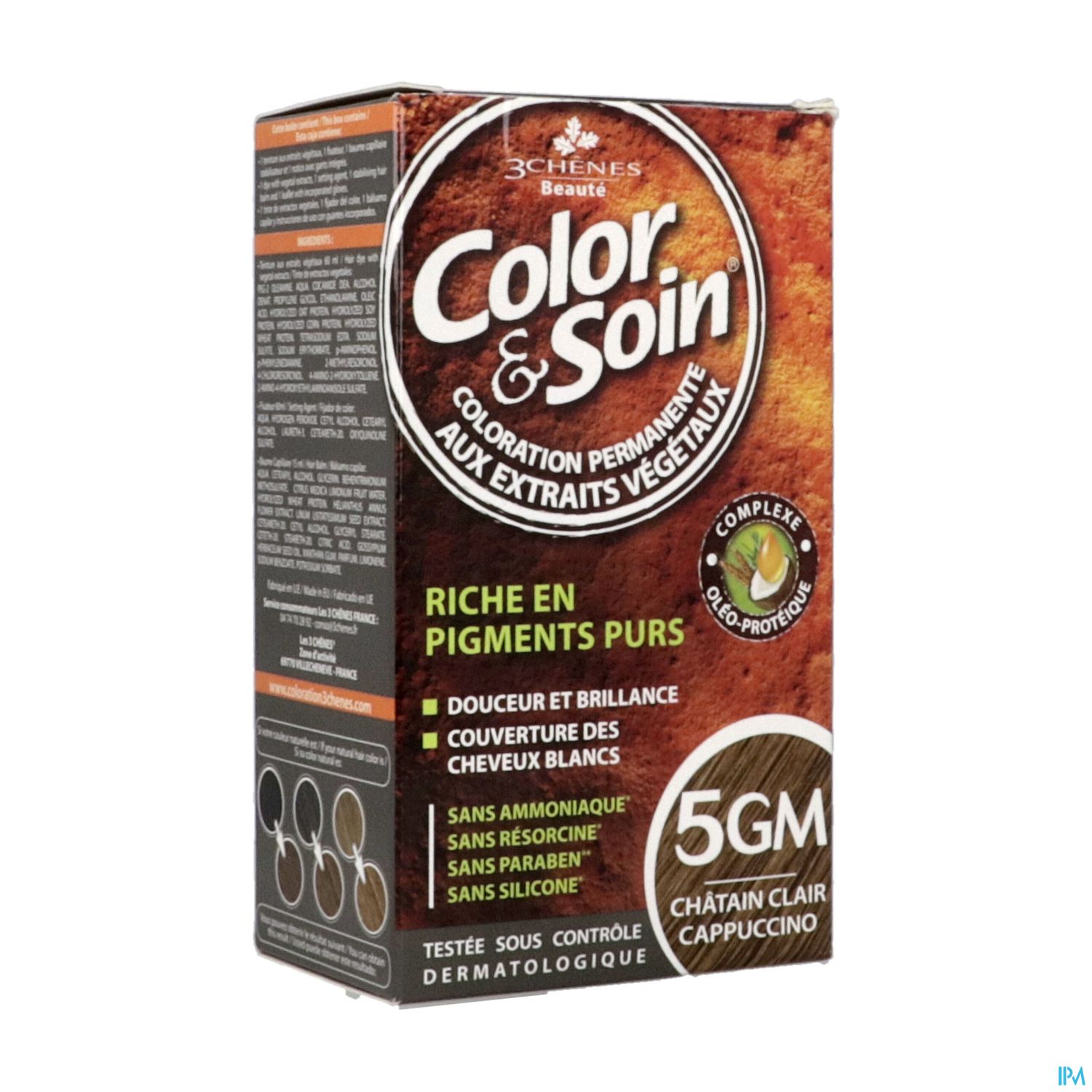3 CHENES COLOR/SOIN CHAT CL CAP5GM