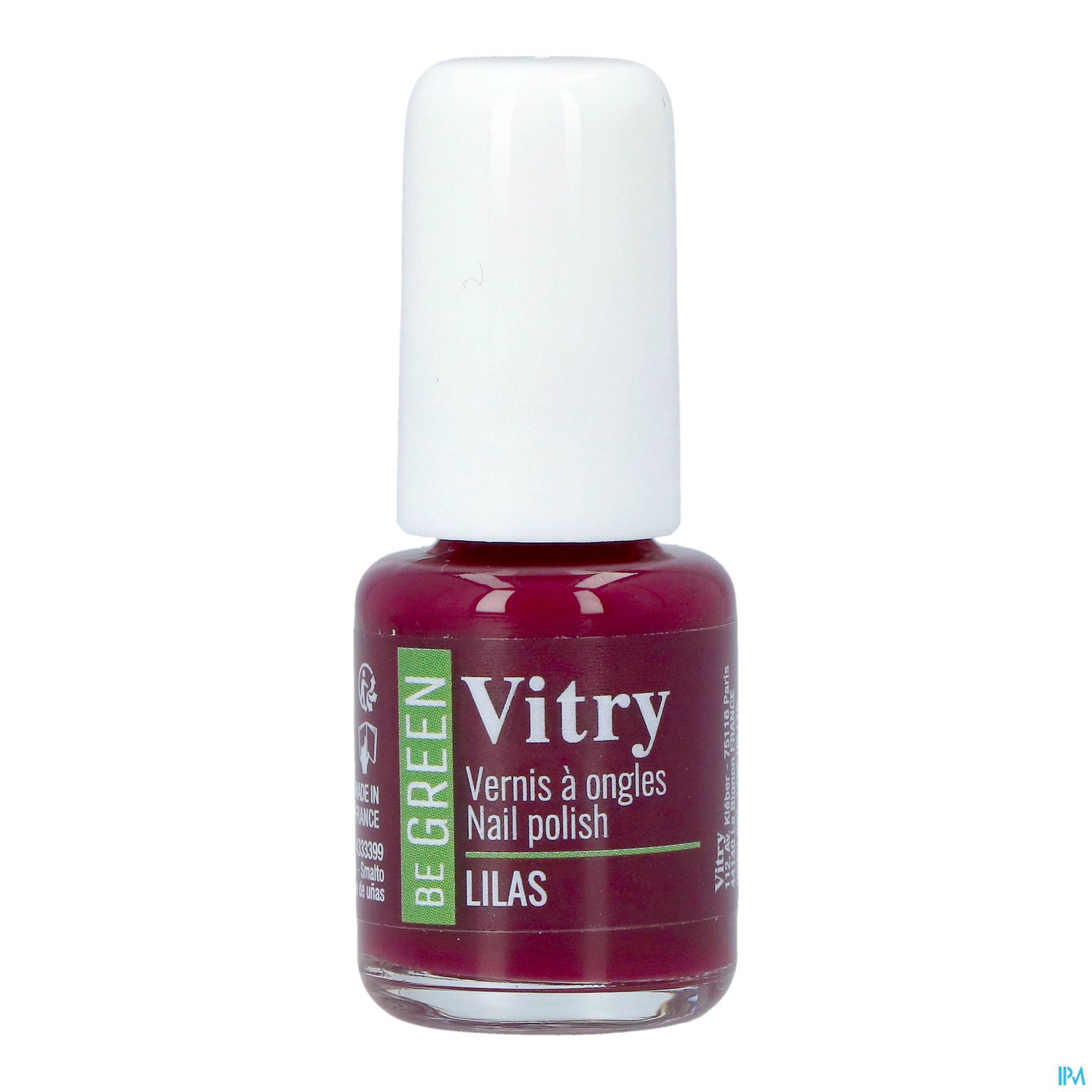 Vitry Be Green Vernis Ongles Lilas 6ml