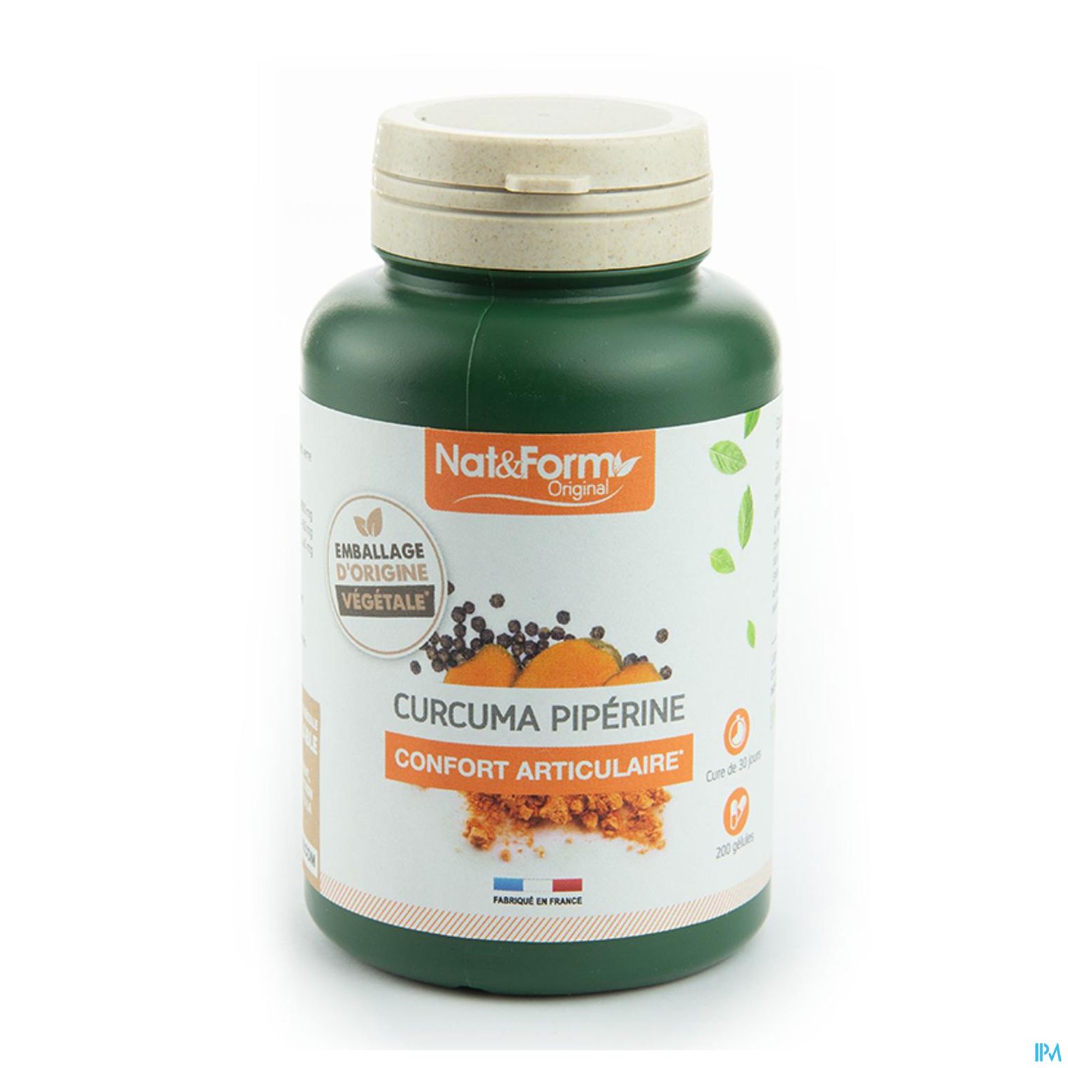 Nat Et Form Curcuma Piperine Gelule 200