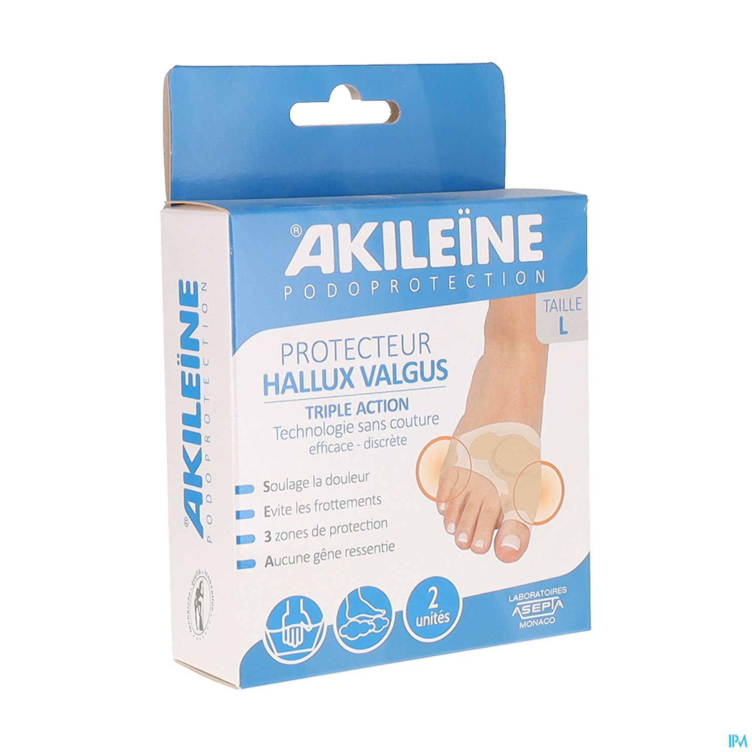 AKILEINE HALLUX VALG TRIPLE ACT TL
