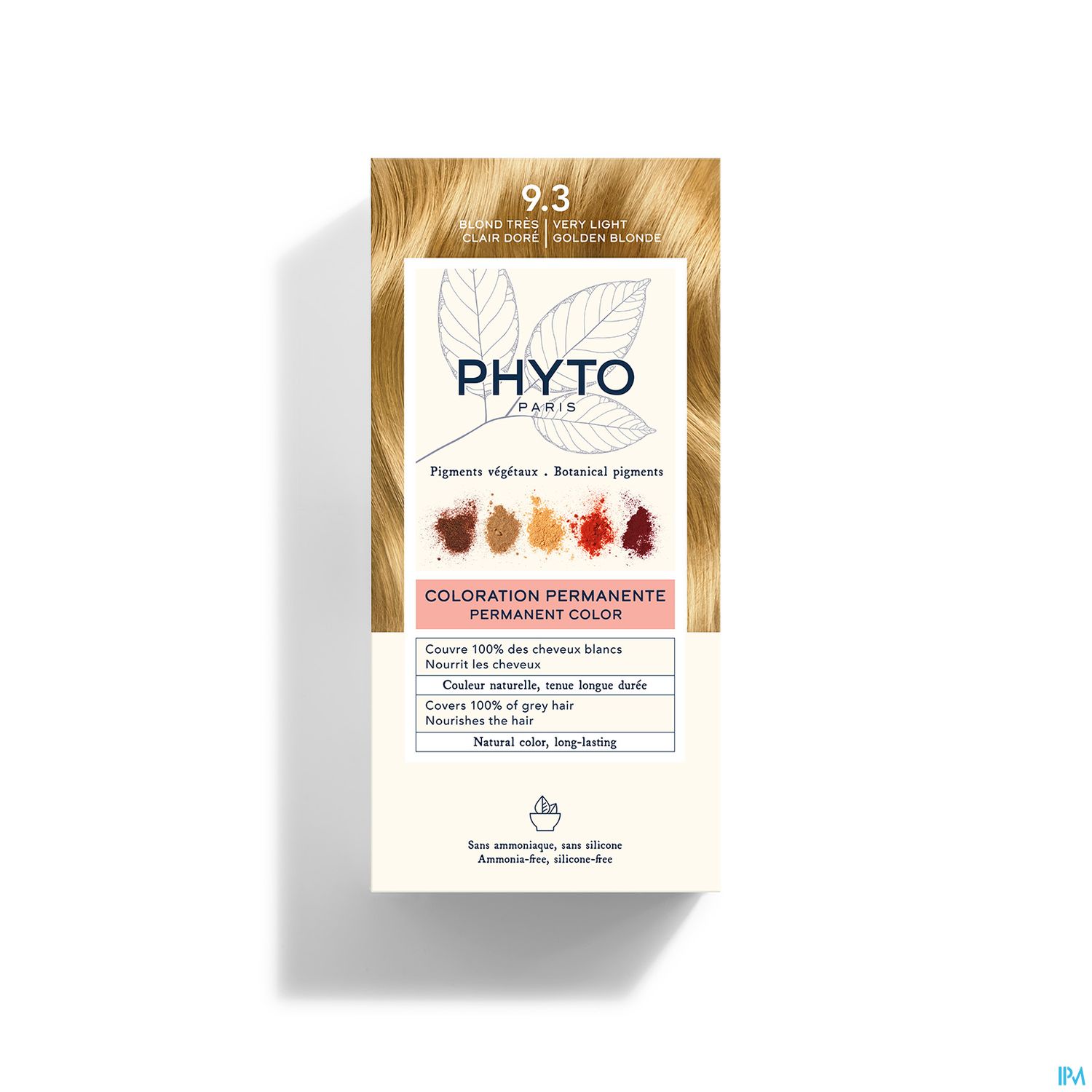 PHYTO COLOR 9,3 BLOND TR CLAIR DOR