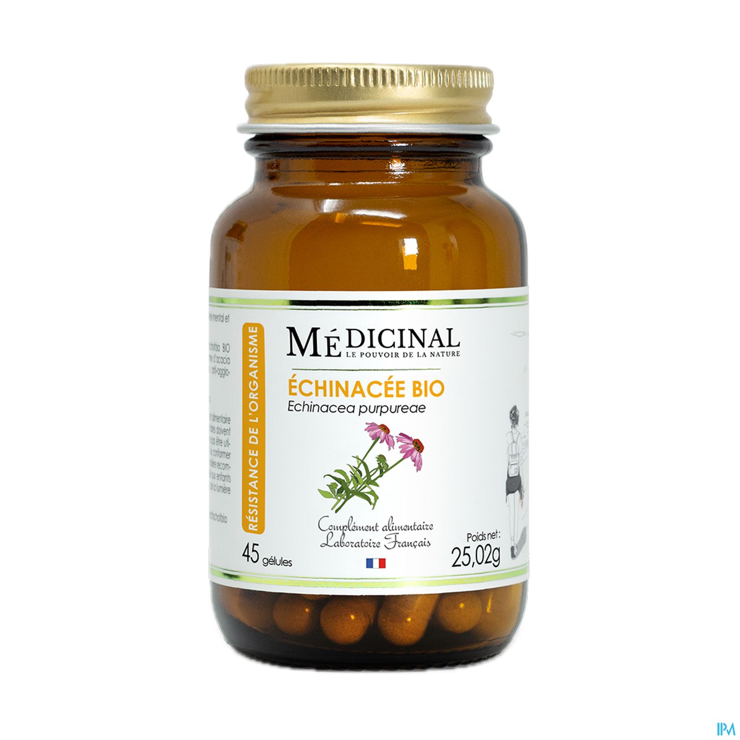 Medicinal Echinacee Gelule 45
