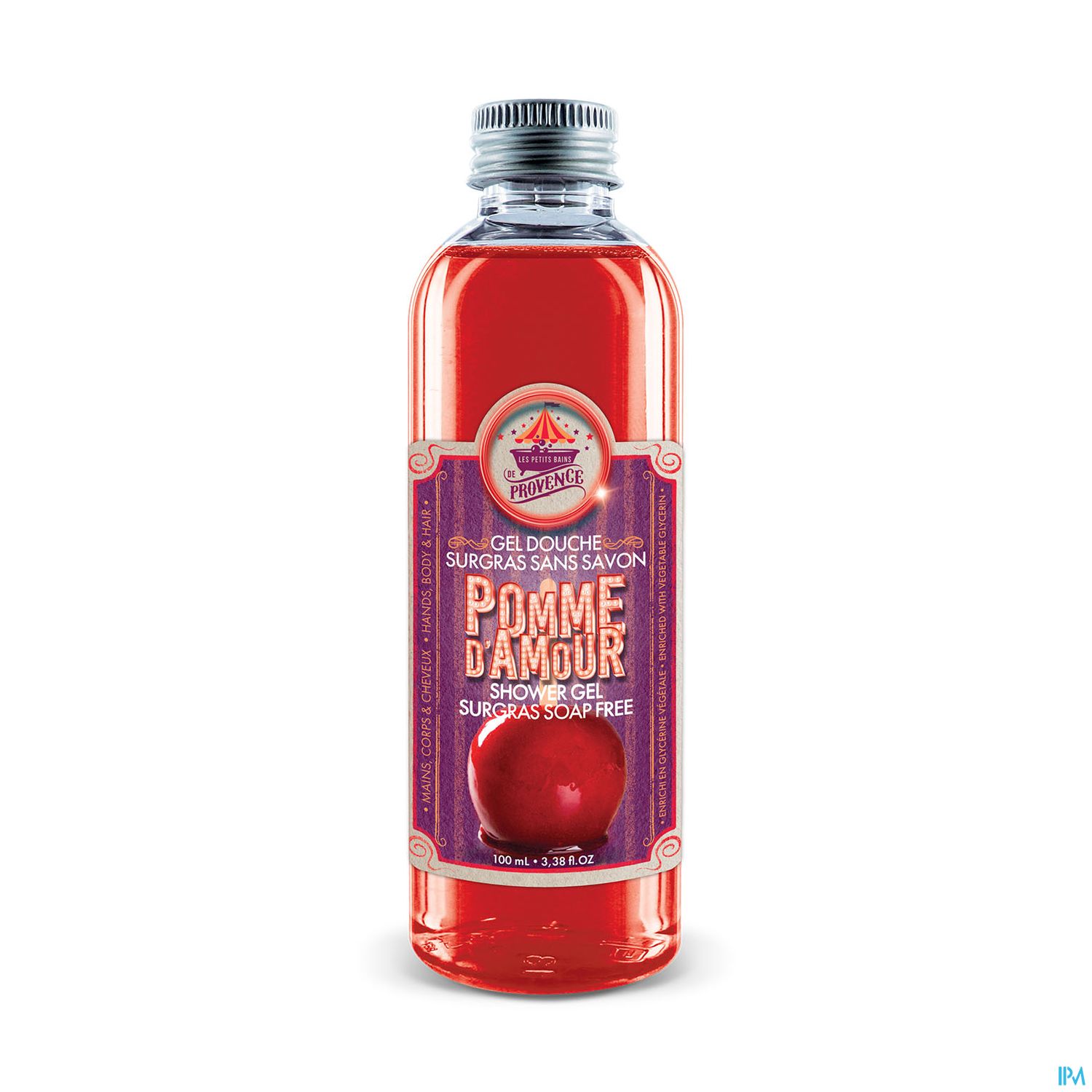 Les Petits Bains De Provence Gel Douche Pomme Amour 100ml