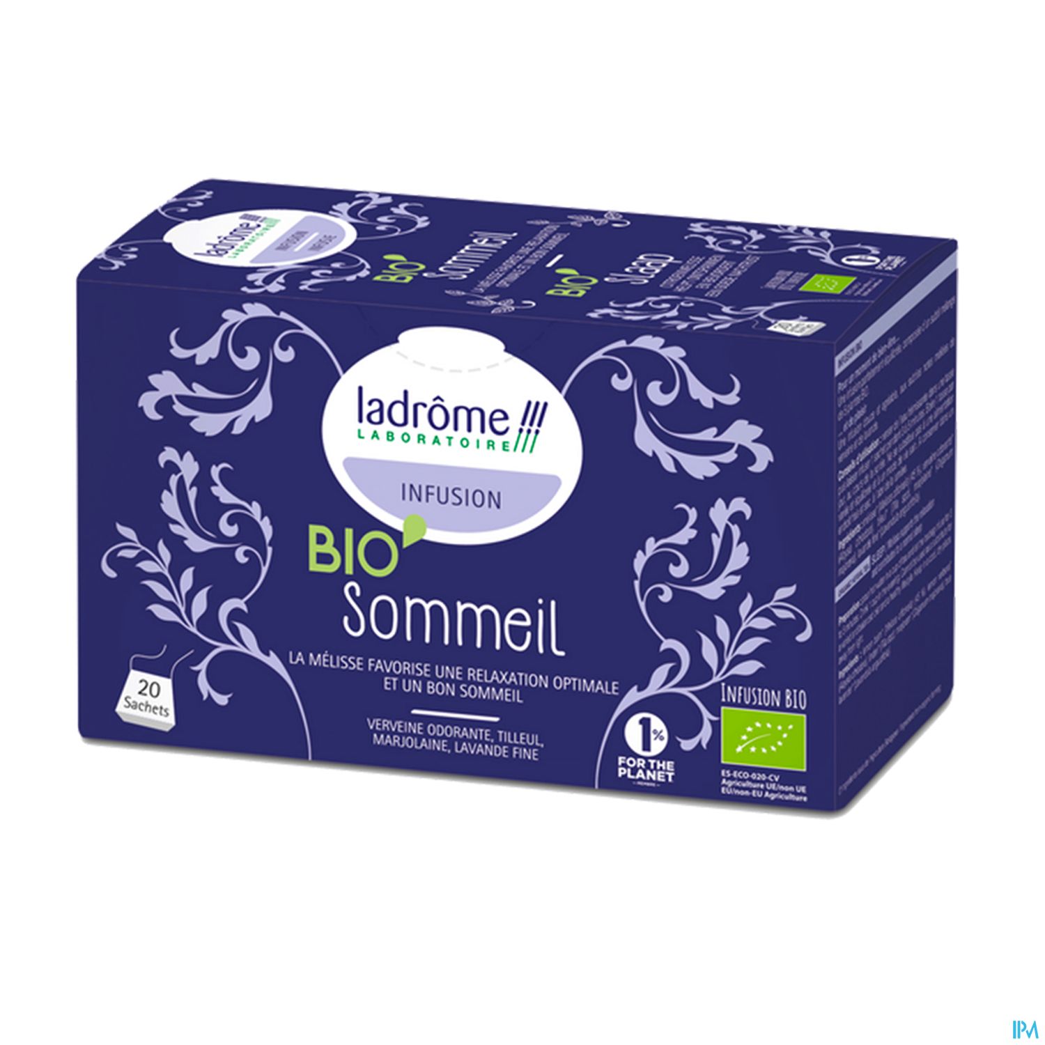 LADROME SOMMEIL INF BIO SACHET 20