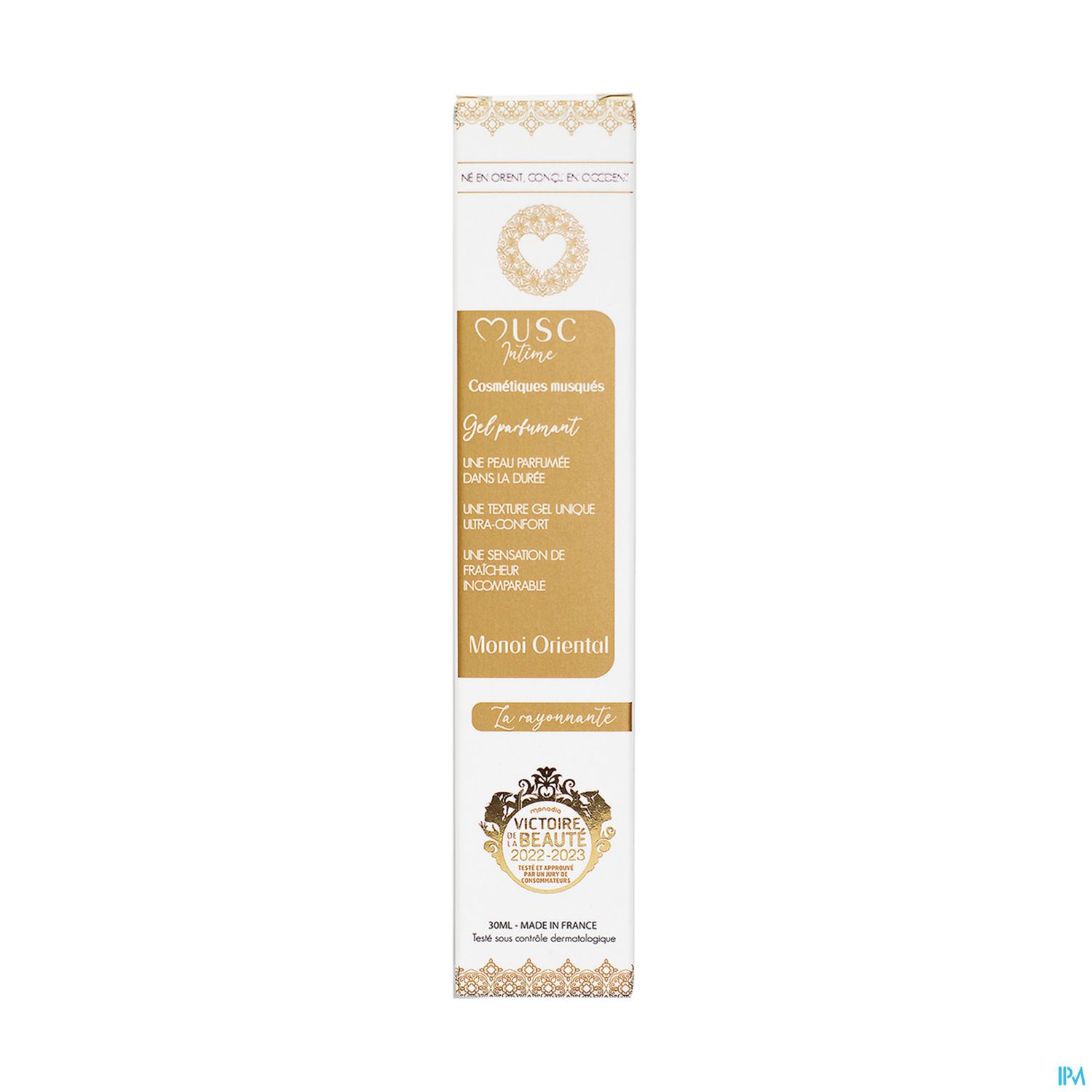 MUSC INTIME GEL PARFUMANT MONOI ORIENTAL 30 ML