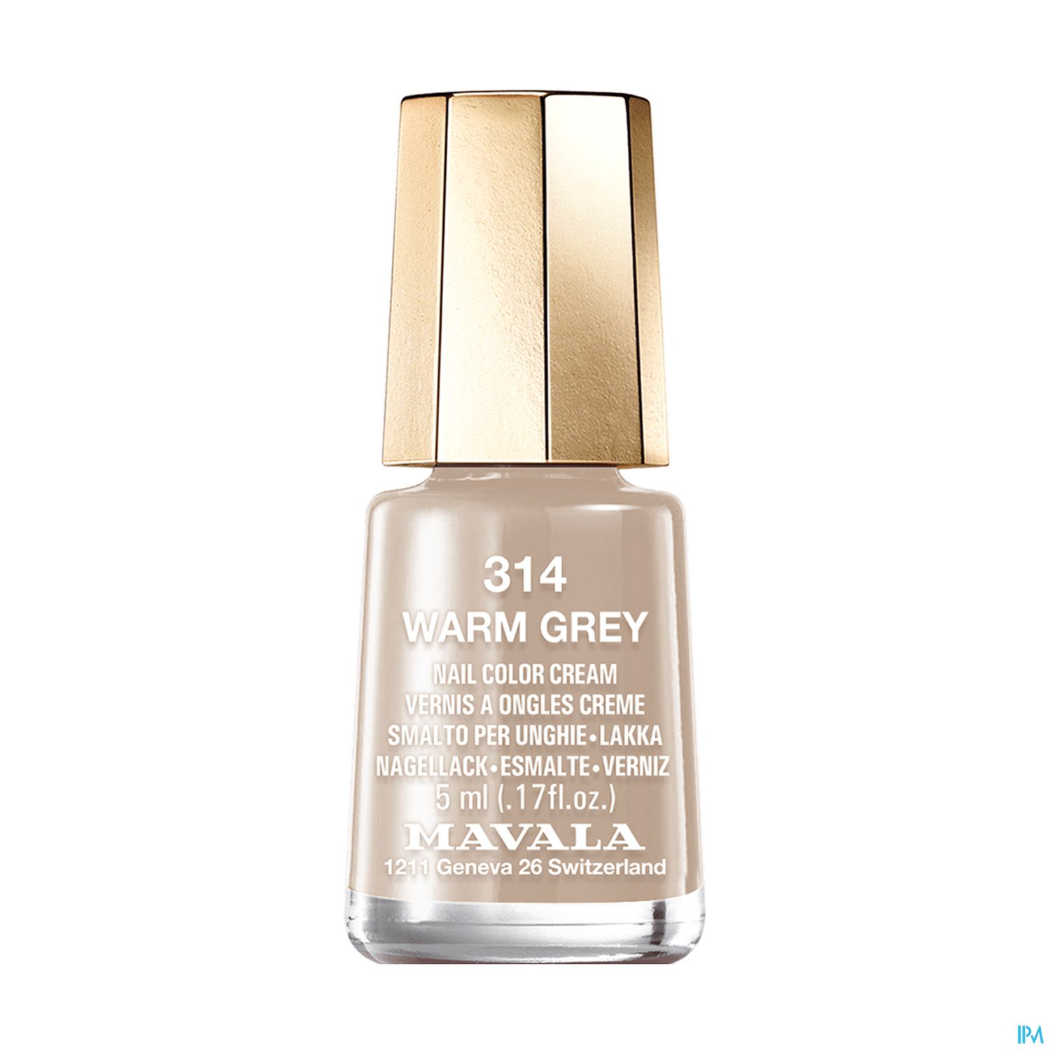 MAVALA VERNIS ONGL WARM GREY 314