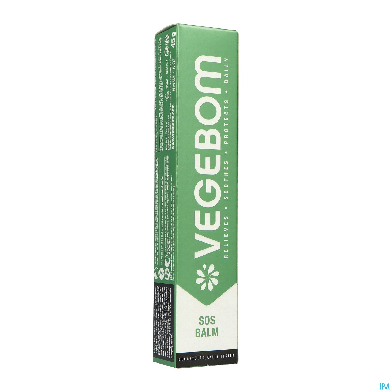 VEGEBOM SECOUR BAUME TB 45G