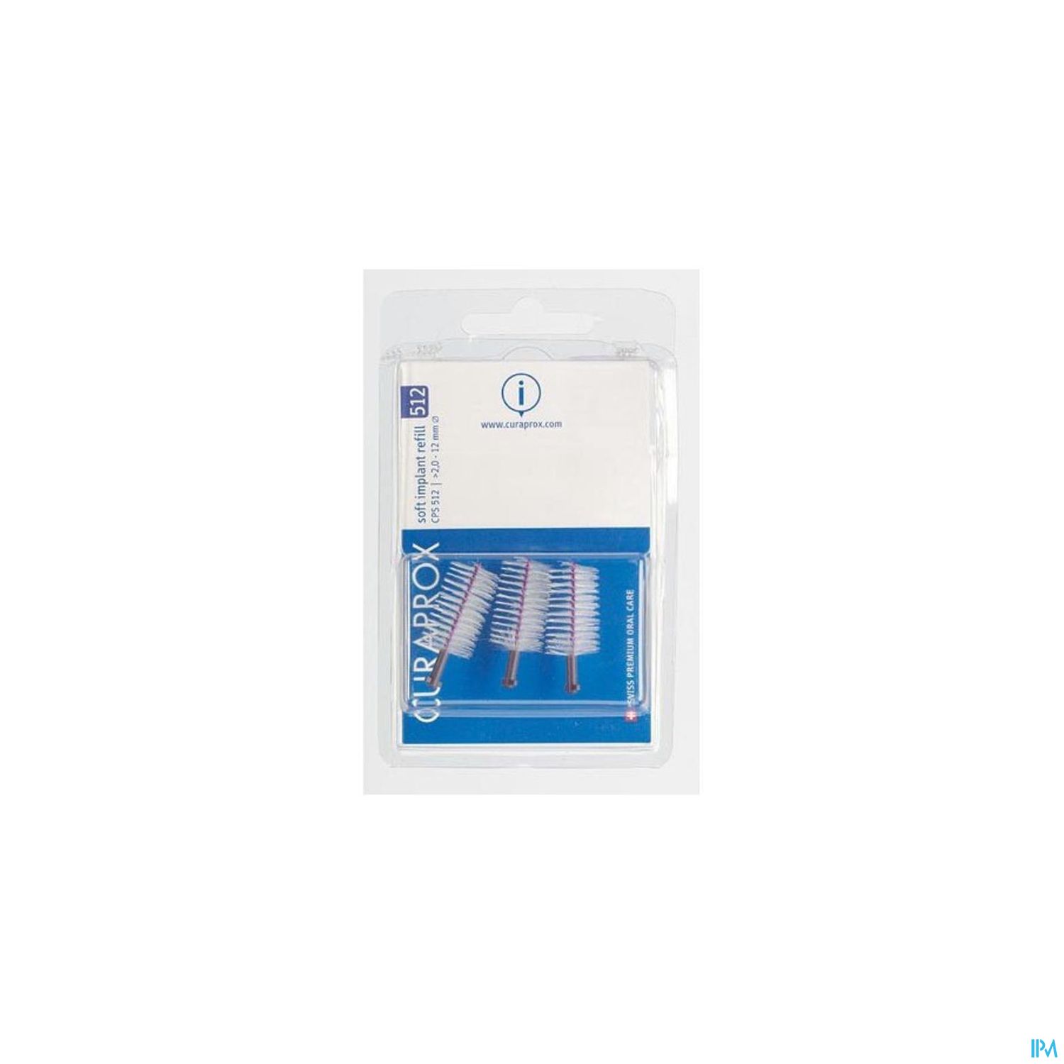 CURAPROX BROSS CPS512 IMPL RECH 3