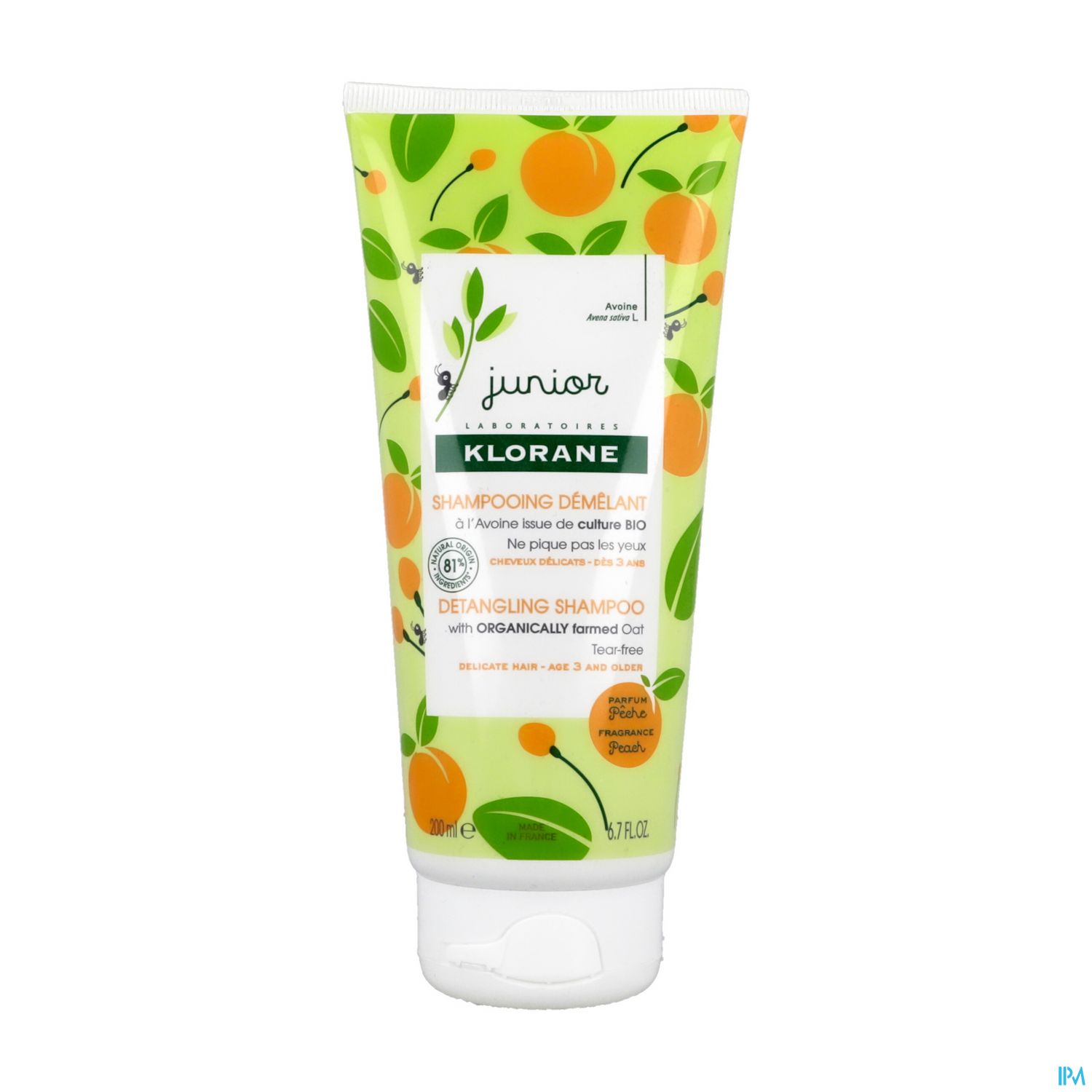 KLORANE JUNIOR SH DEM PECHE 200ML