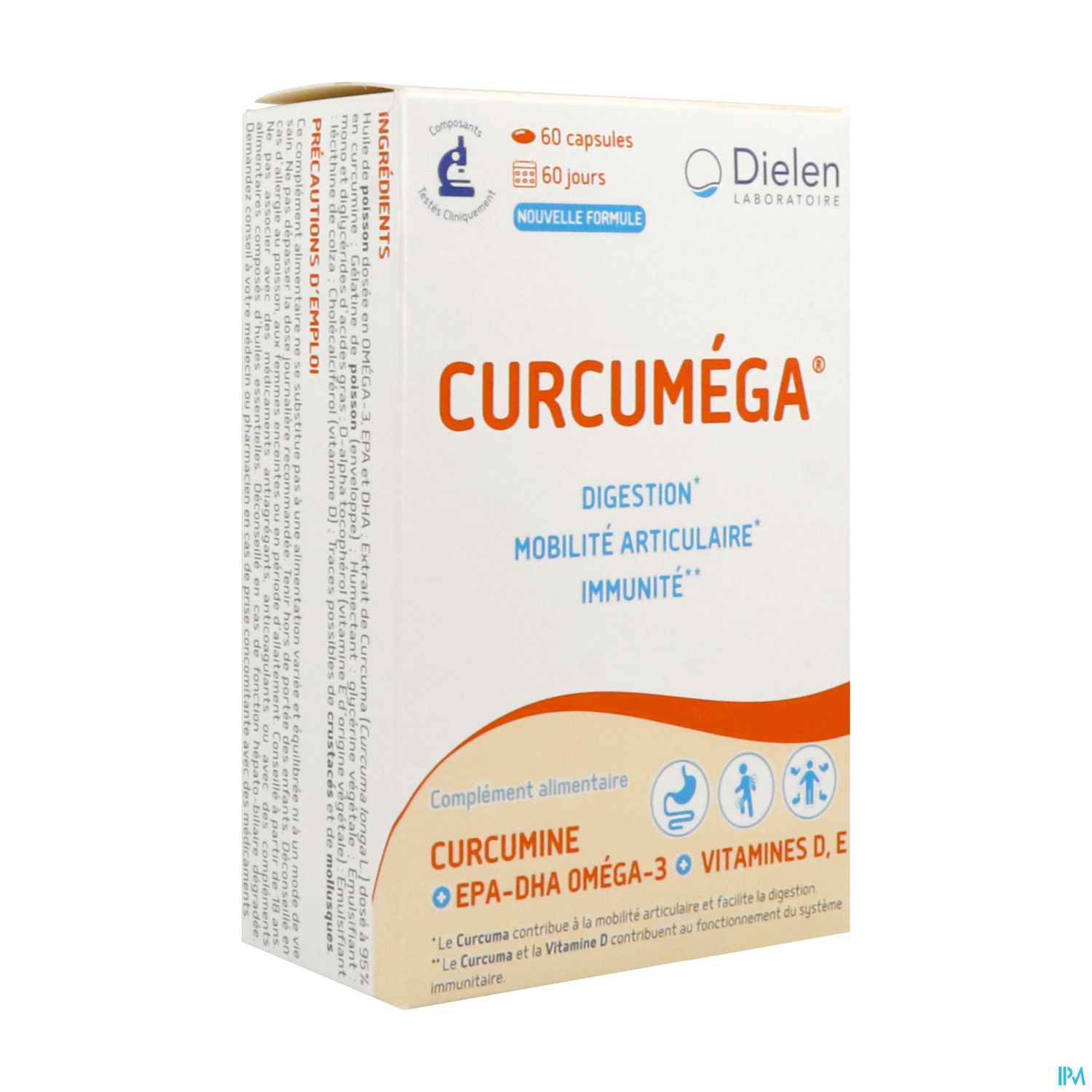 CURCUMEGA DIELEN CAPS 60