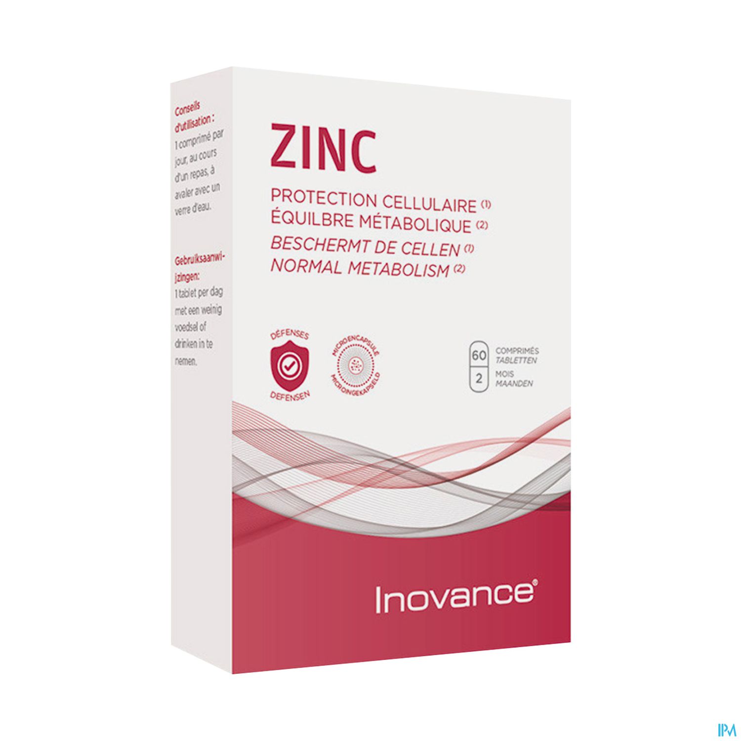 Inovance Zinc Comprime 60