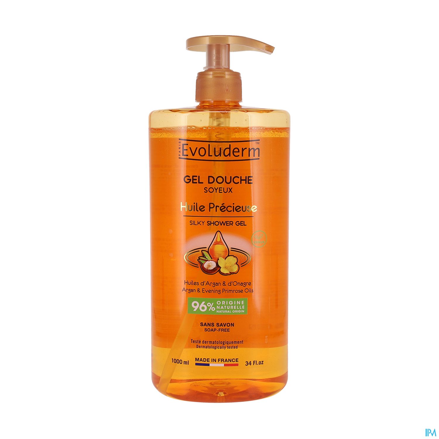 Evoluderm Gel Douche Huile Precieuse 1l