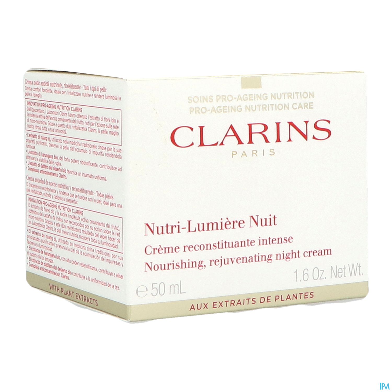 CLARINS CR NUTRI LUMIERE NUIT 50ML