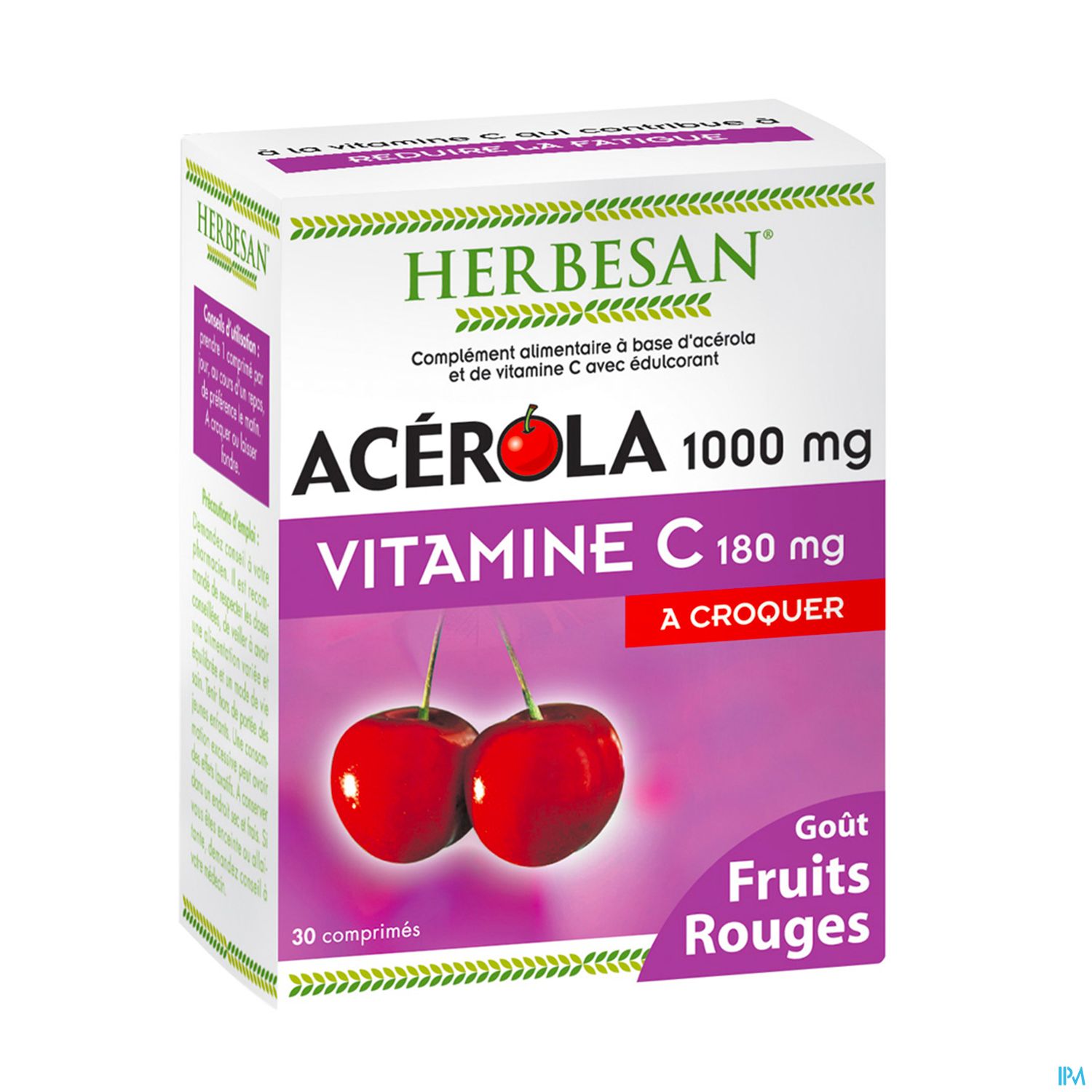 HERBESAN ACEROLA1000 FR ROUG CPR30