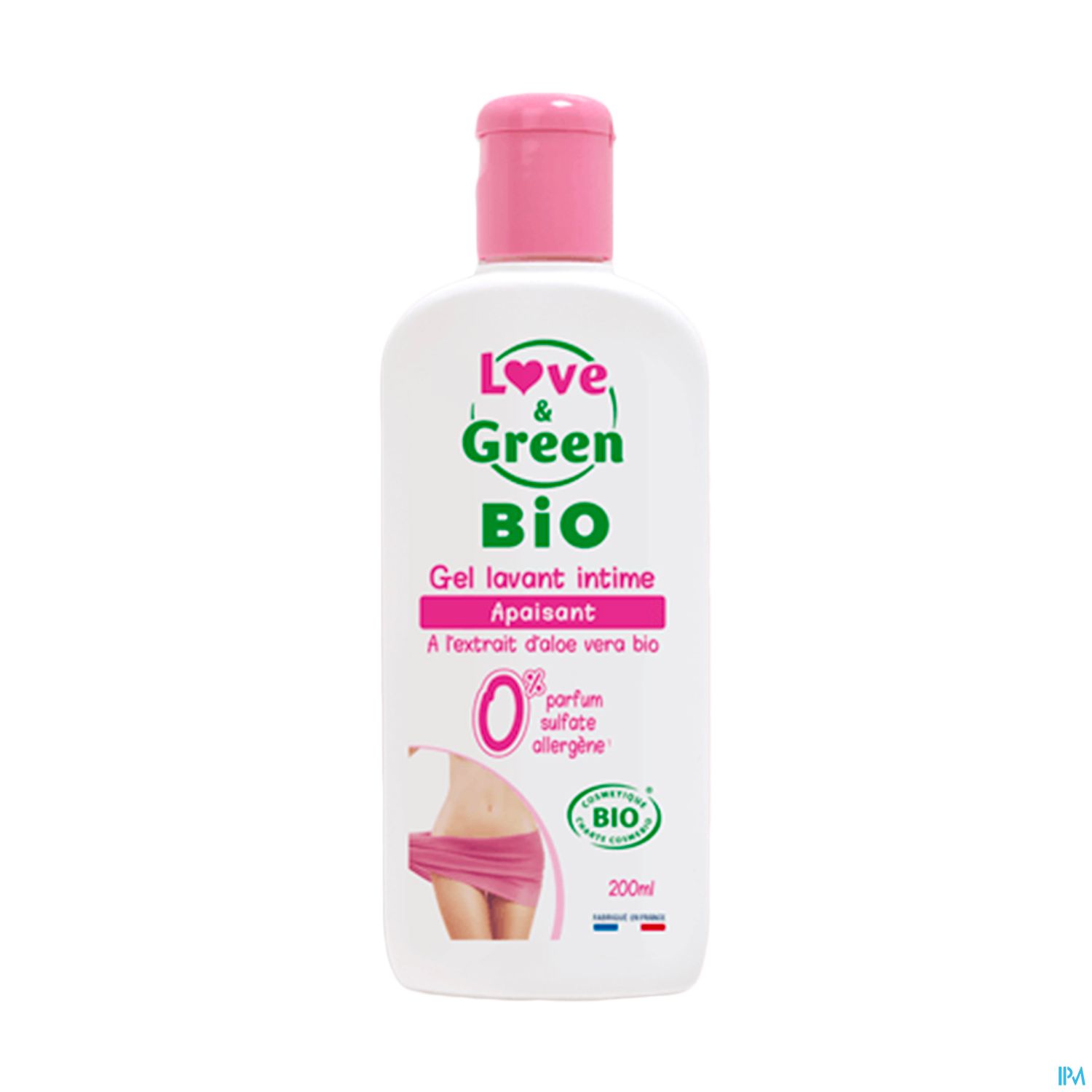 Love Green Bio Gel Lavant Intime Apaisant 200ml